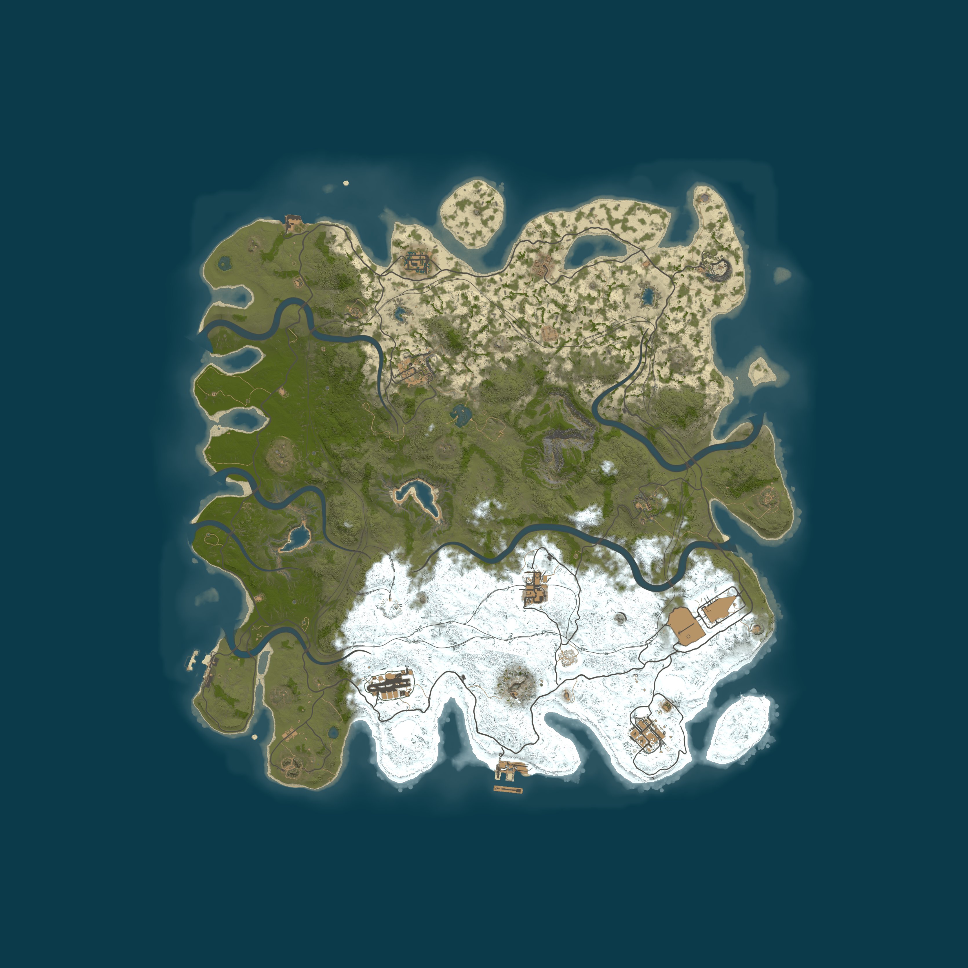 Карта сервера