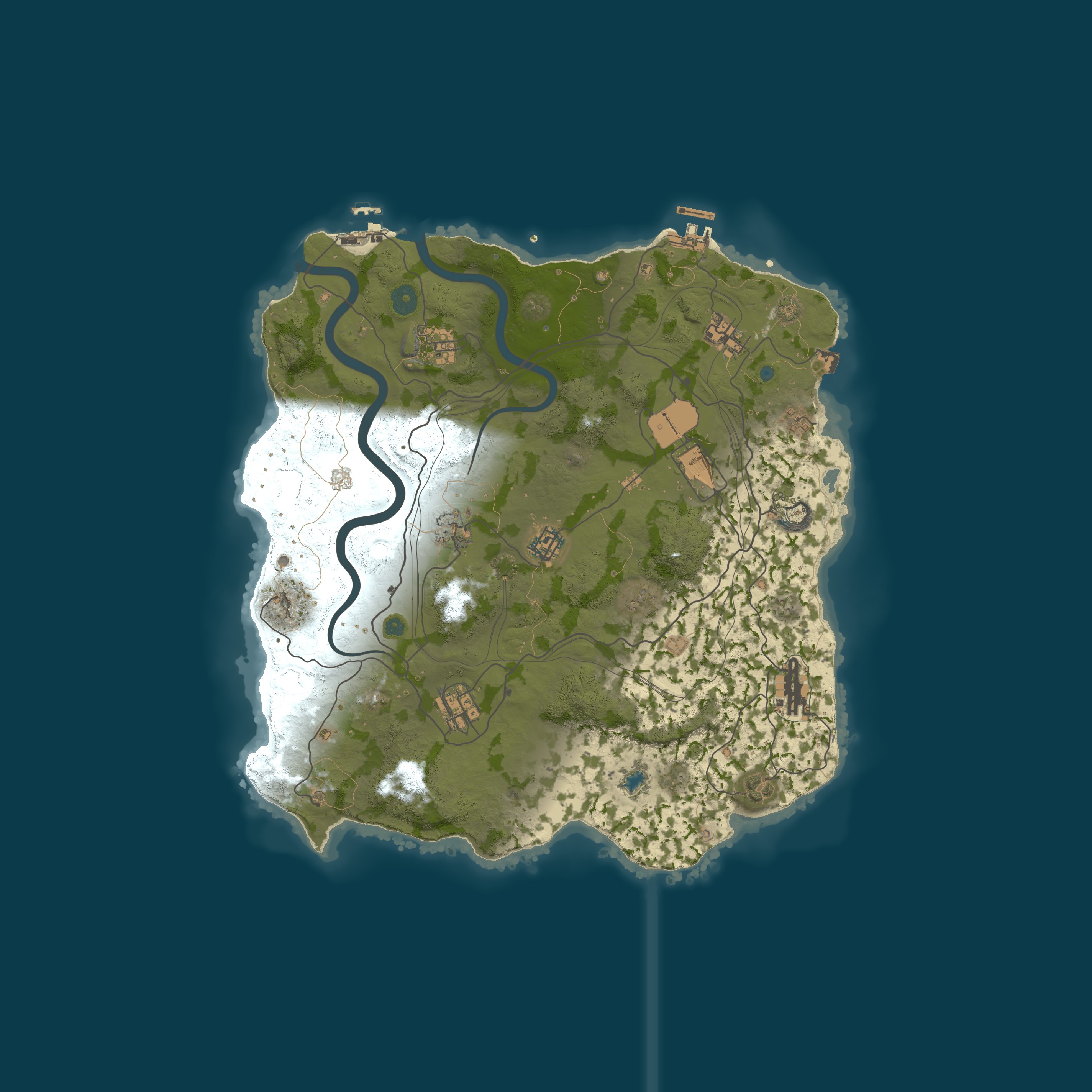 Map for WEREWOLF GAMING.CO US 5x Solo/Duo/Trio|Loot x5|TP|Homes|Kits|