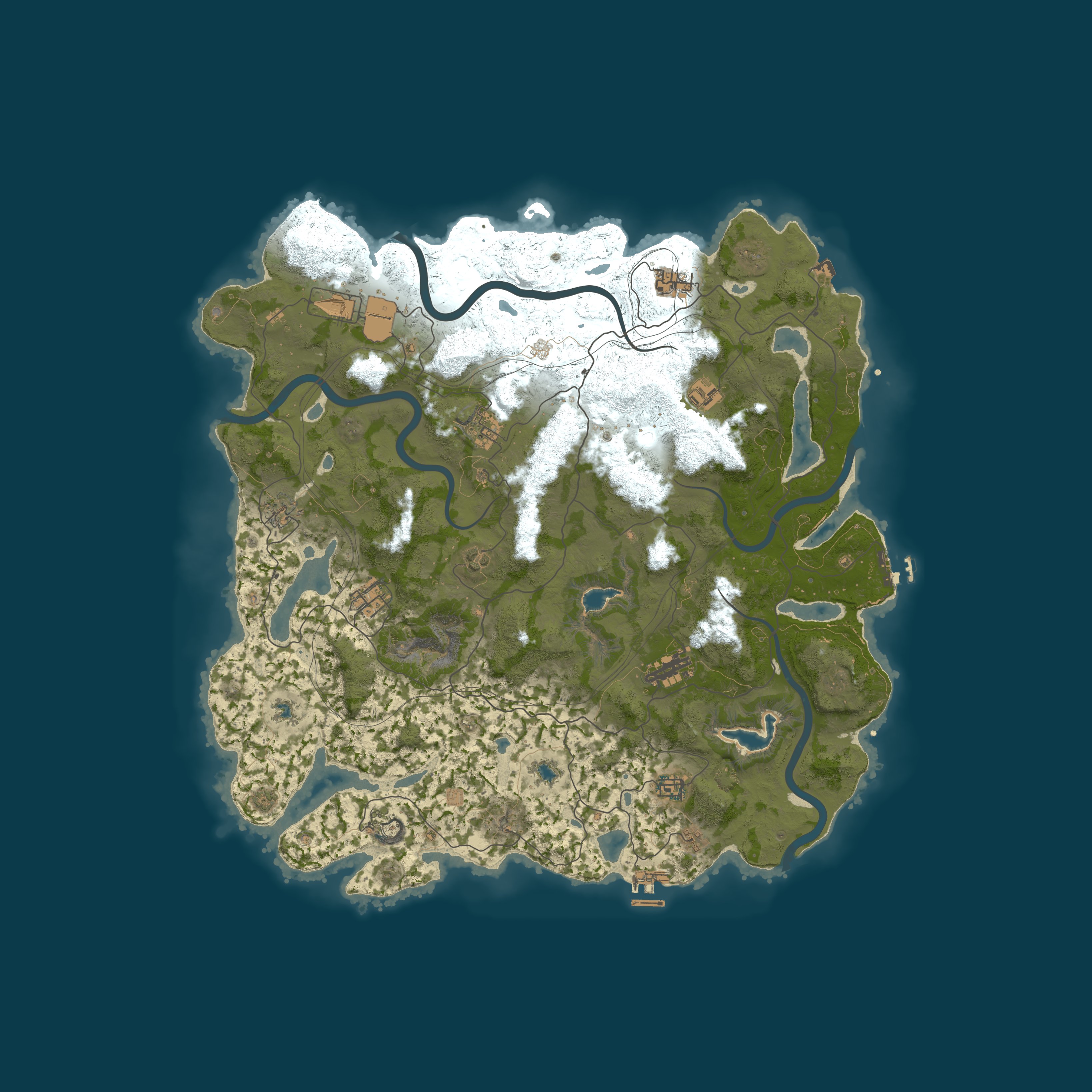 Rusticated Generated Maps