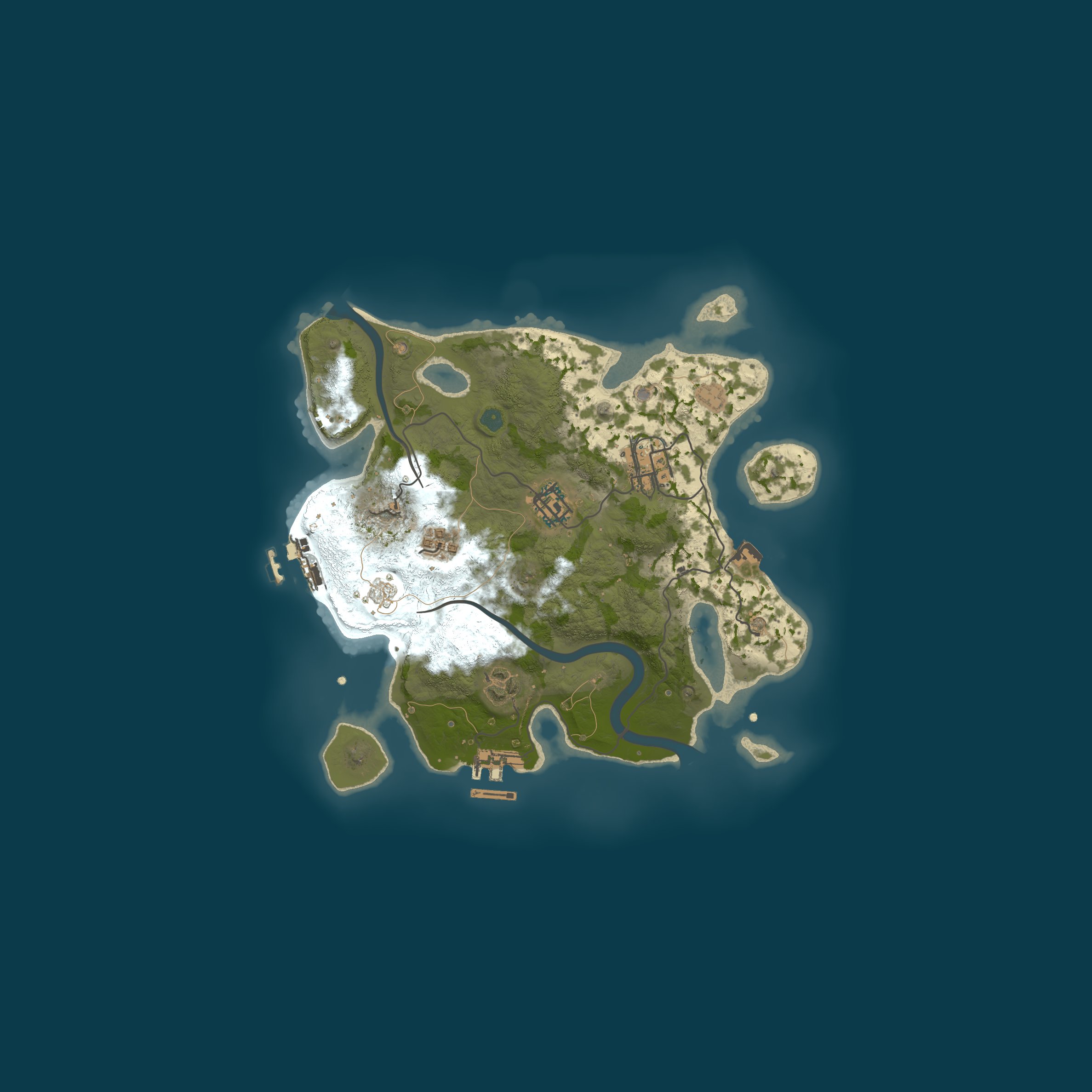 Map for SCAVENGE | ZERO PAY TO WIN, 1X, MAX TEAM OF 6