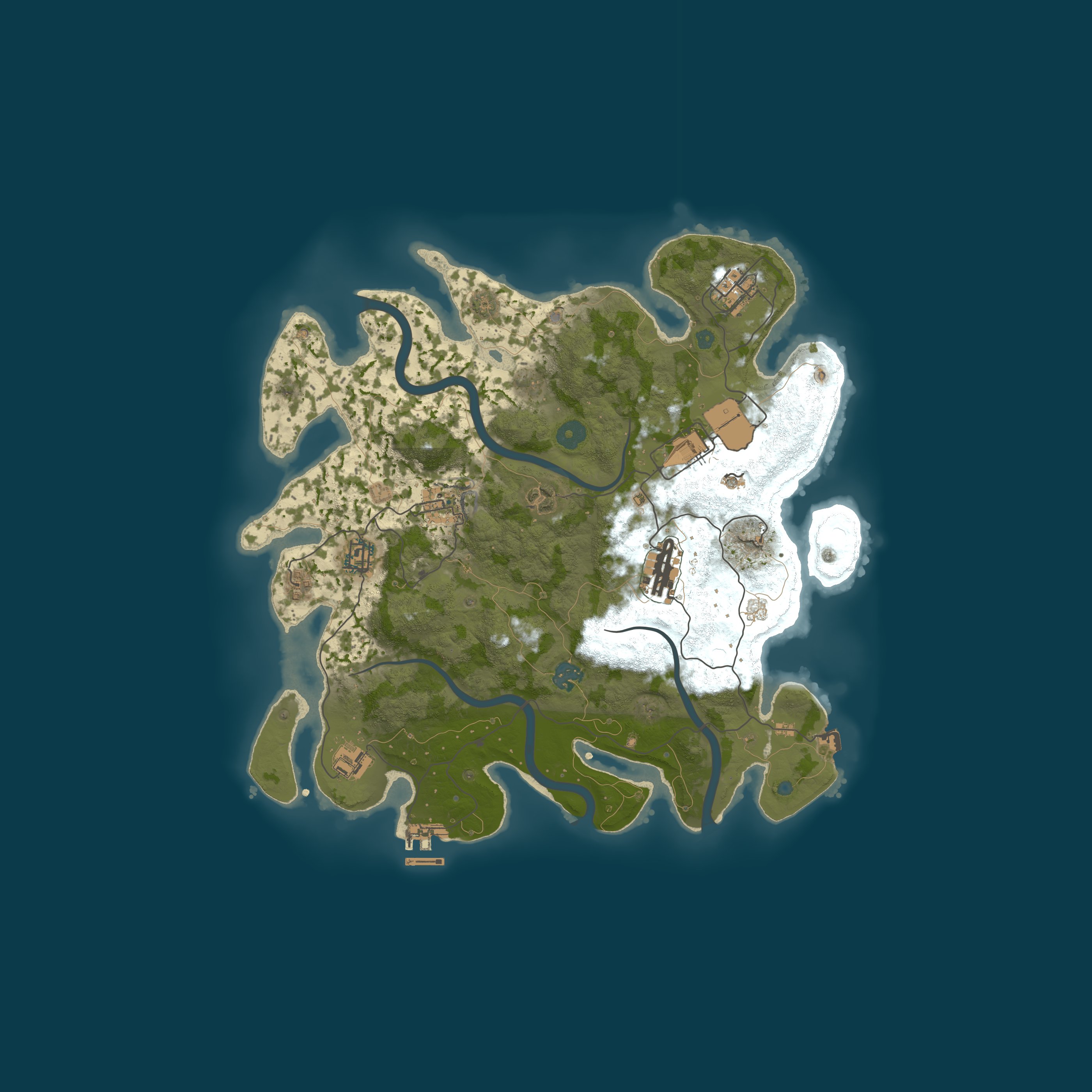 Rust map 3600/3656