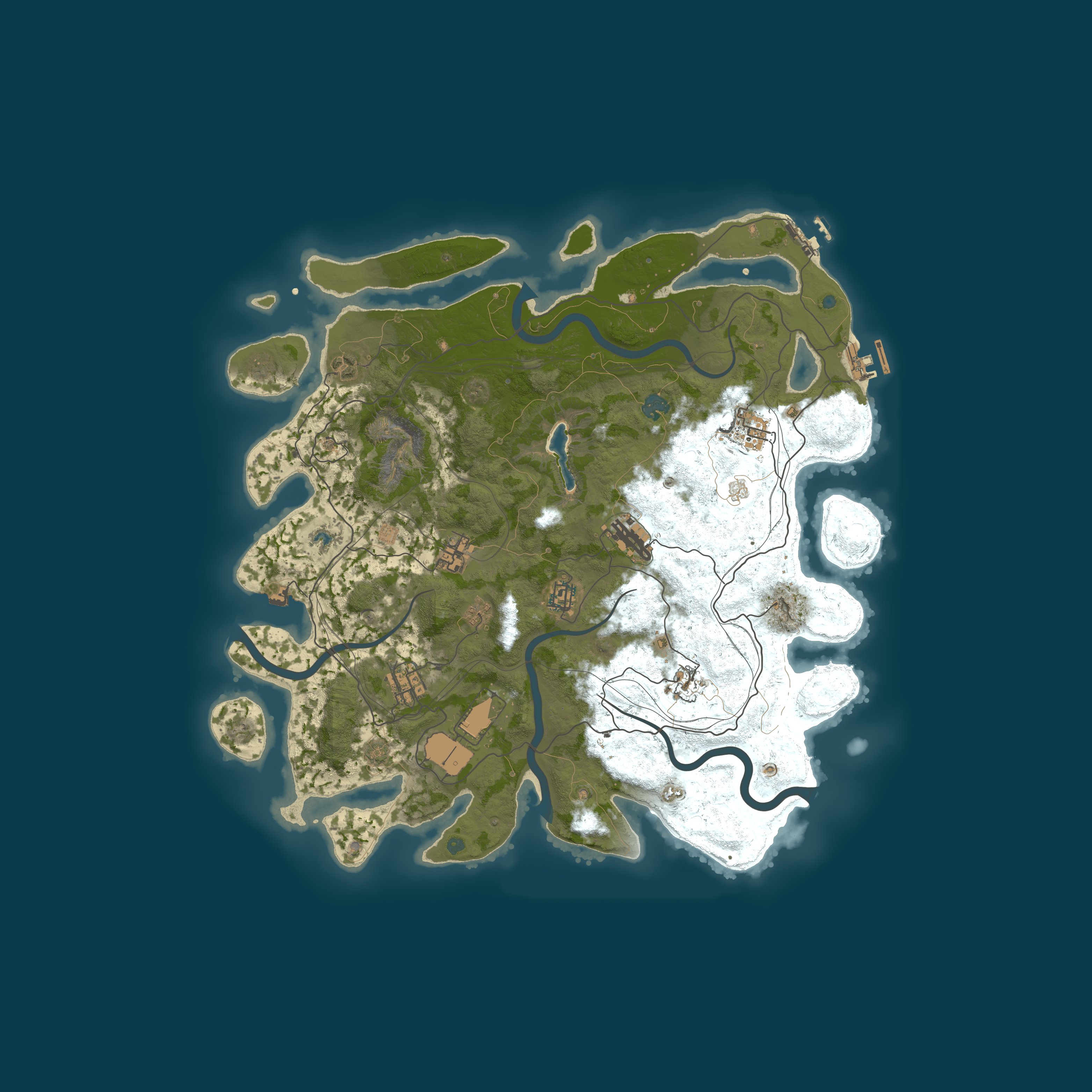 Map for SafeHouse 5x Extreme PvE