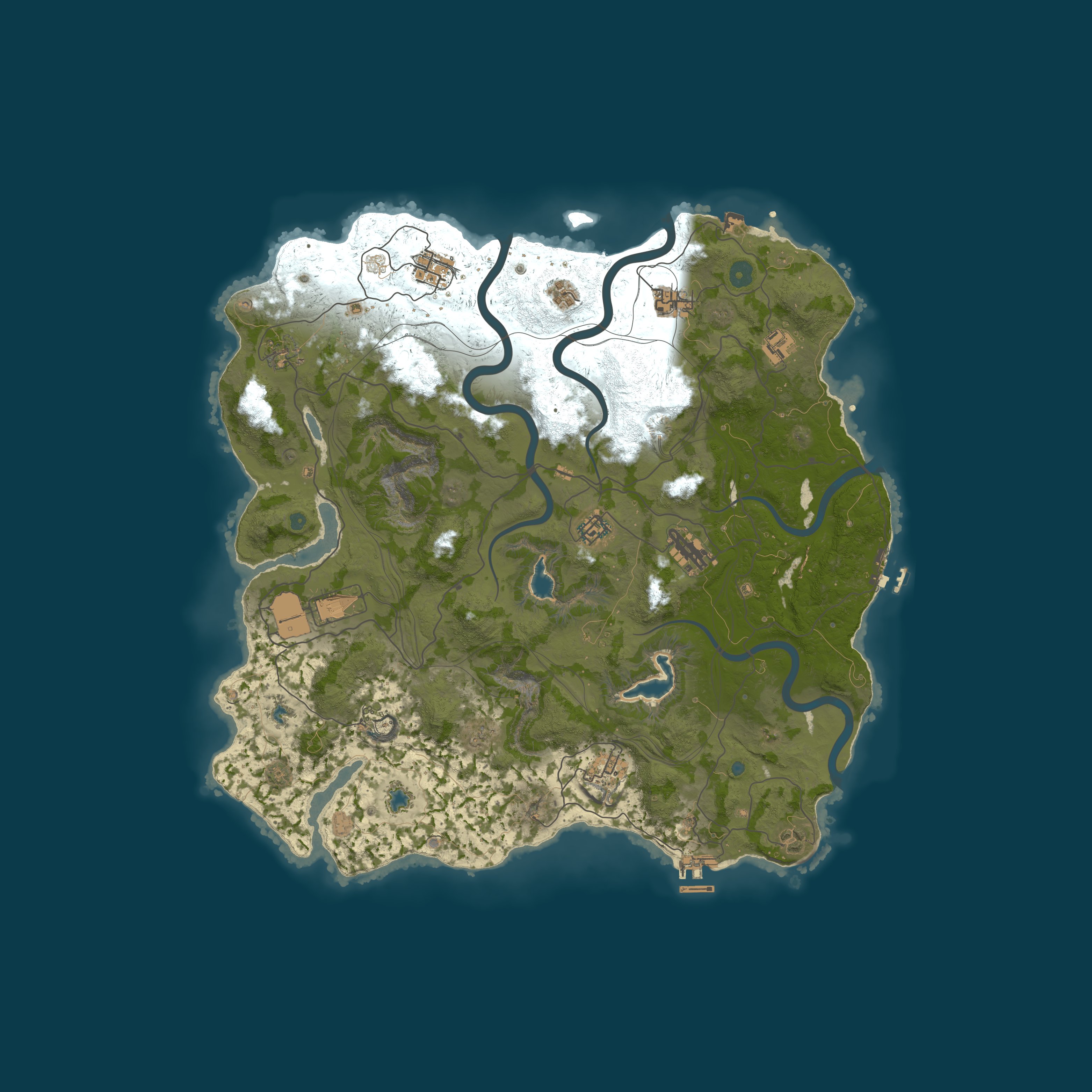 Rust map 4250/1337