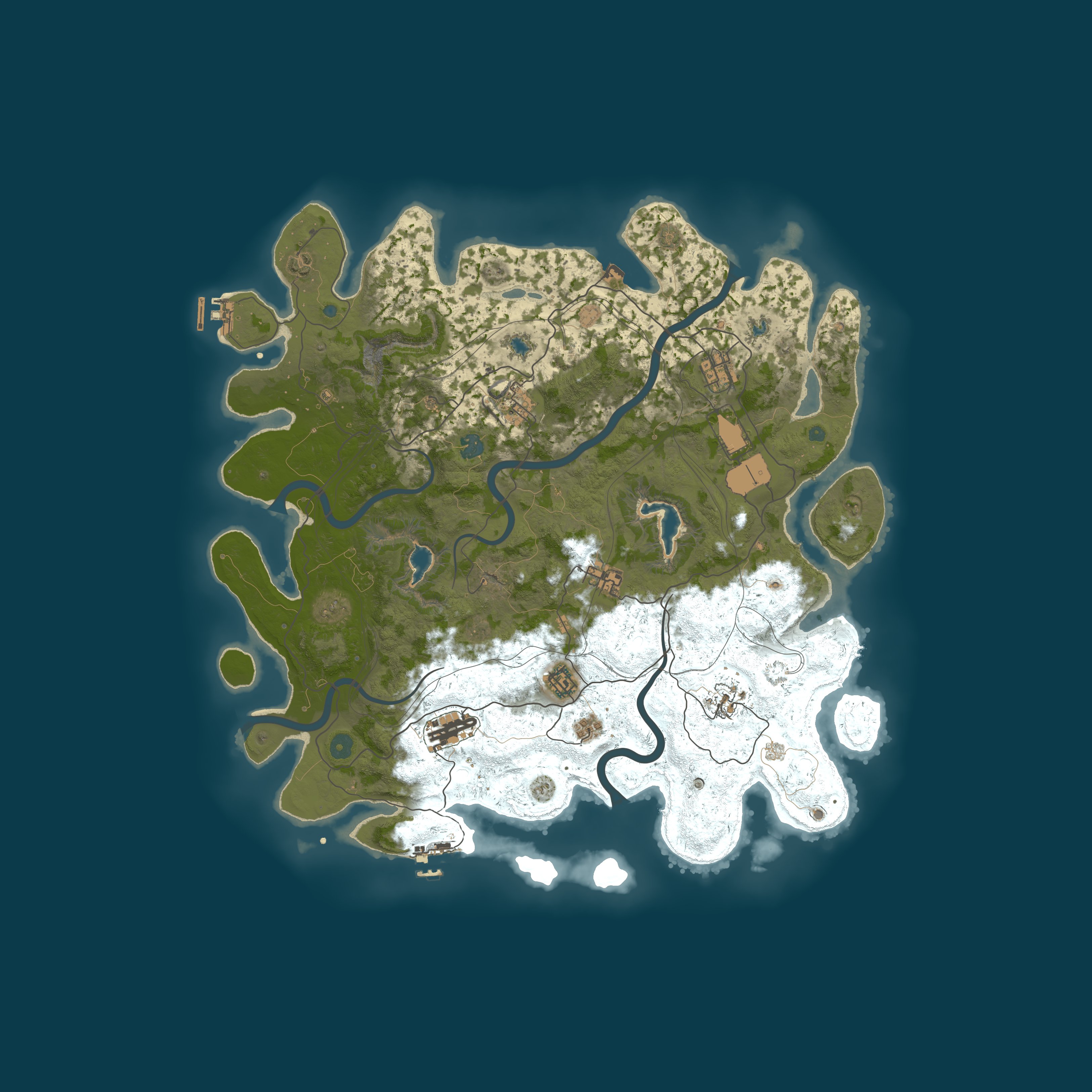 Карта сервера