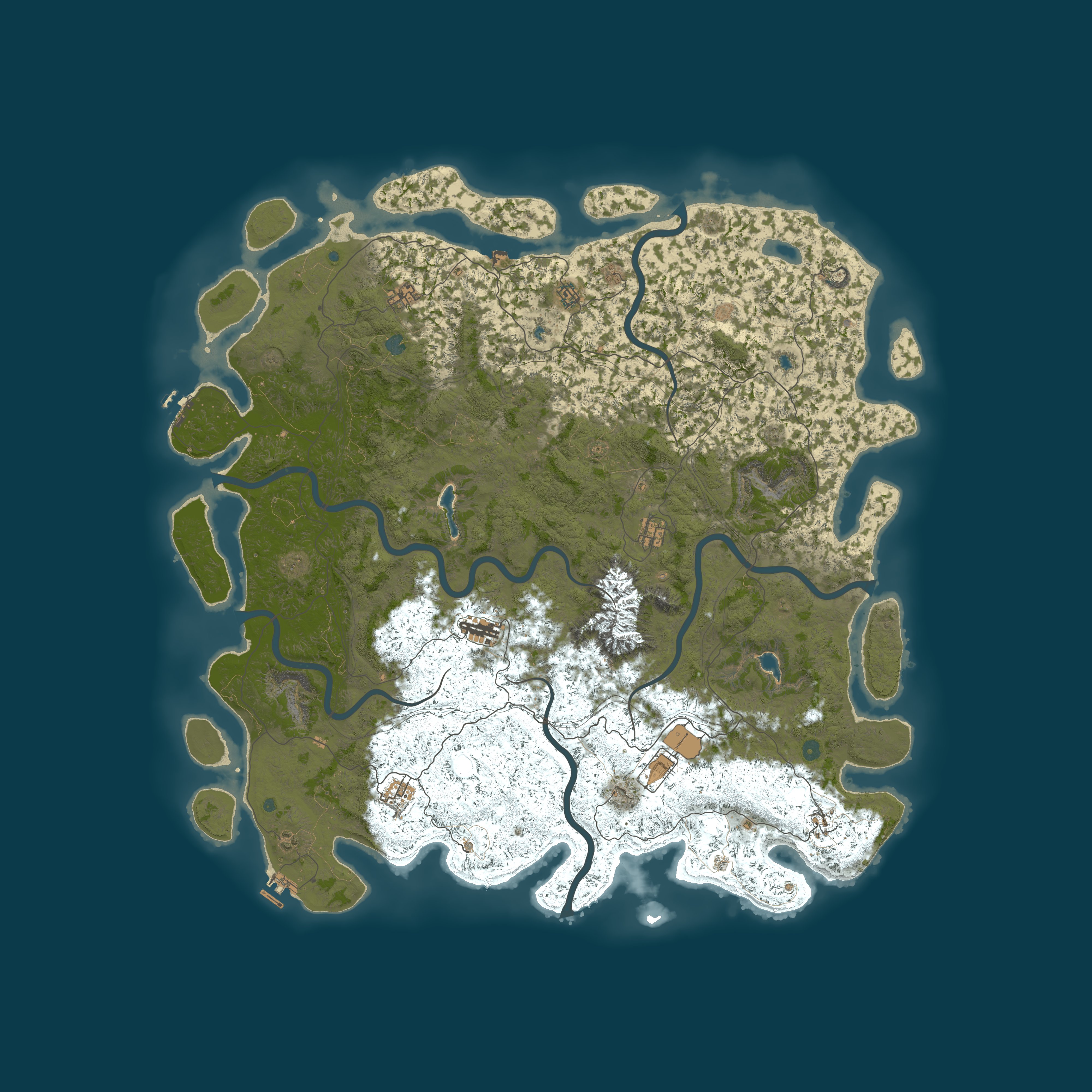 Map for Blazed & Rusted: High Ping Society v - 3.0