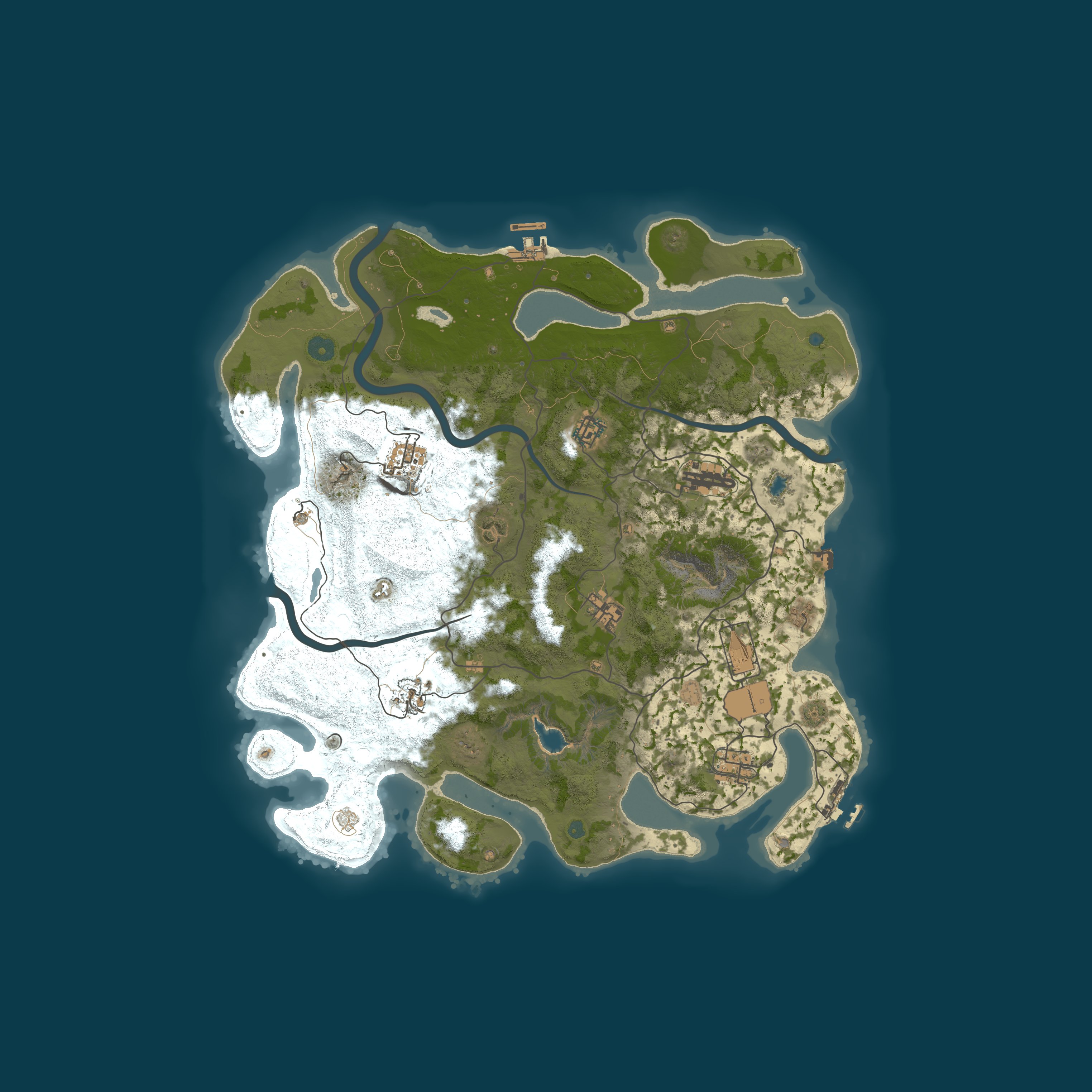 Map for EU Rusty Bear PVE Monthly | Noob Friendly | Low Pop