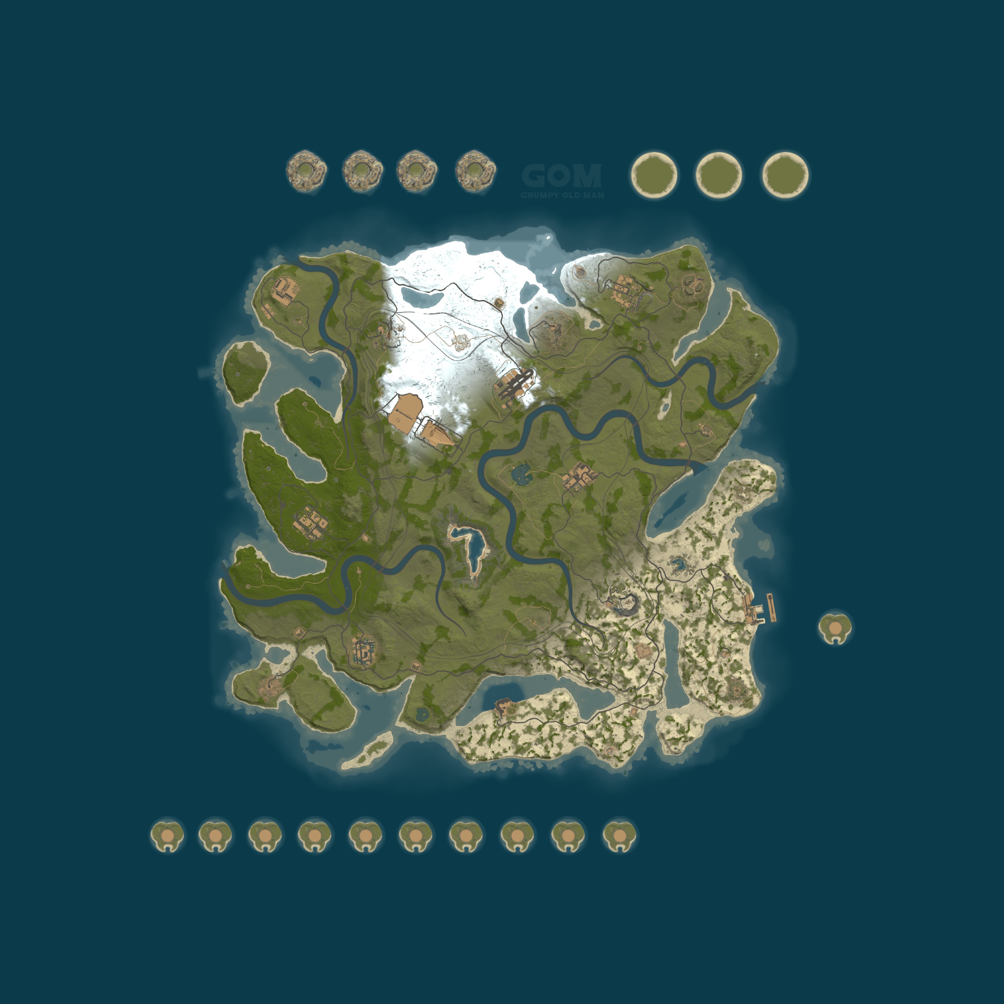 Rust map 4950/724682