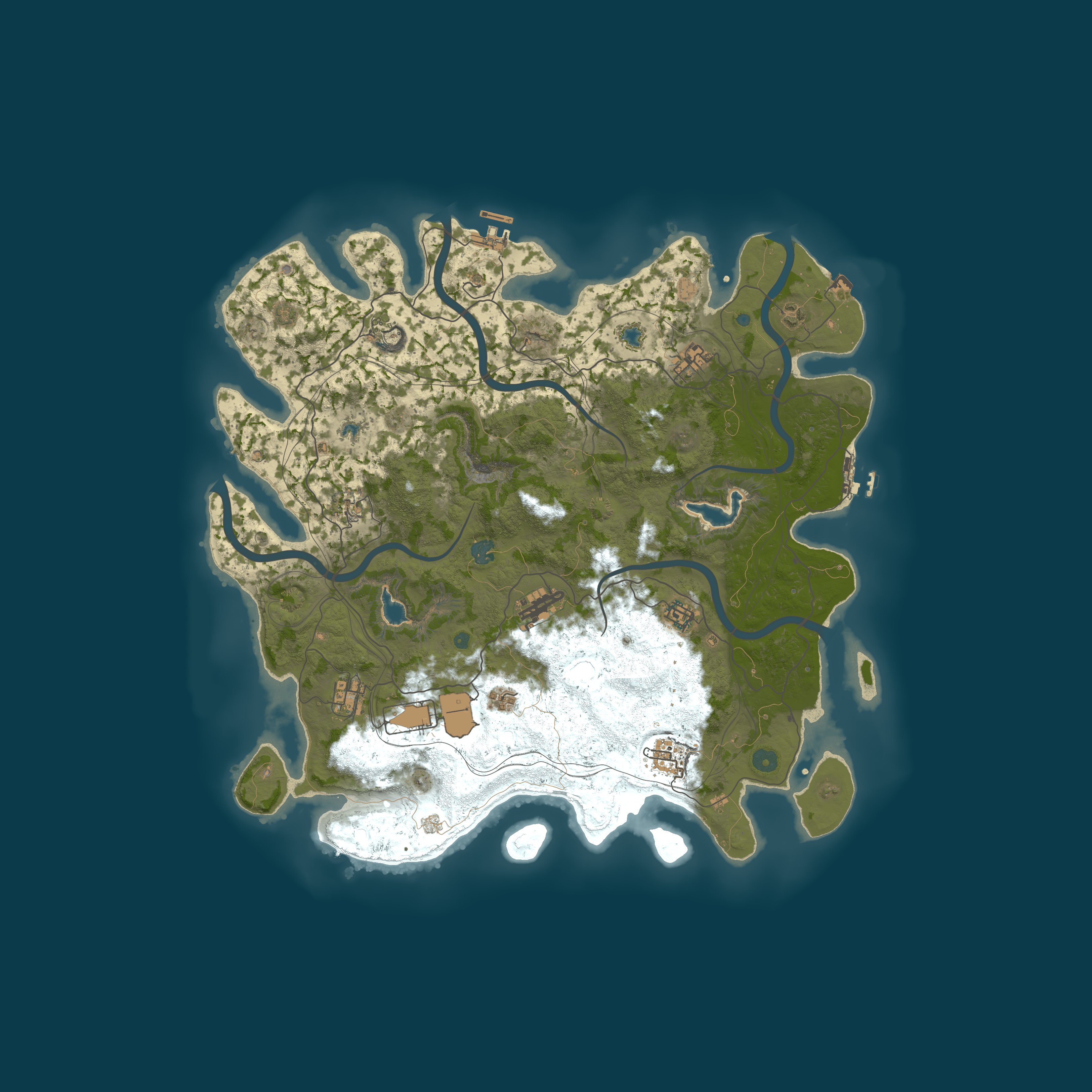 Map for FlatOUT Rust Server