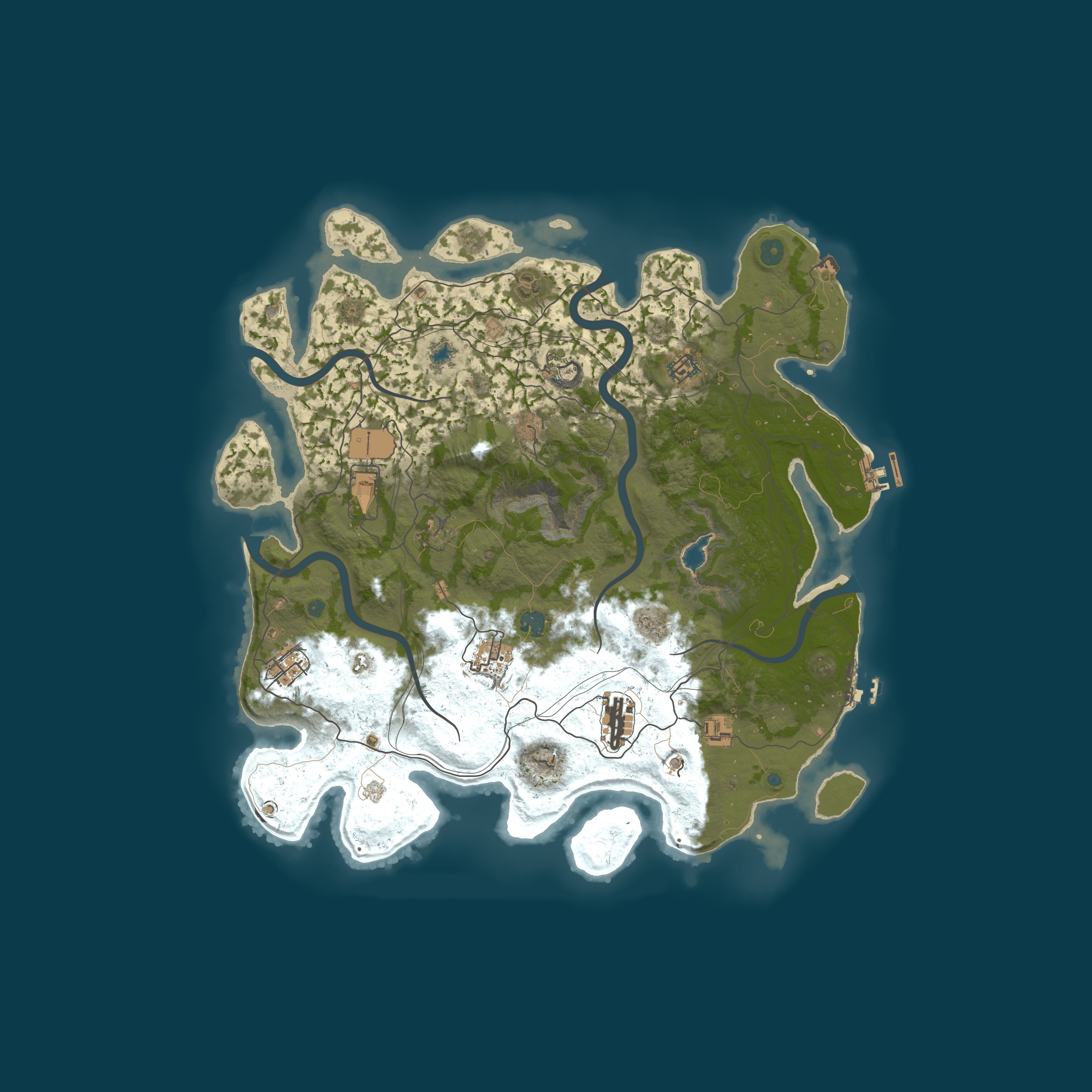 Rust map 4250/1337