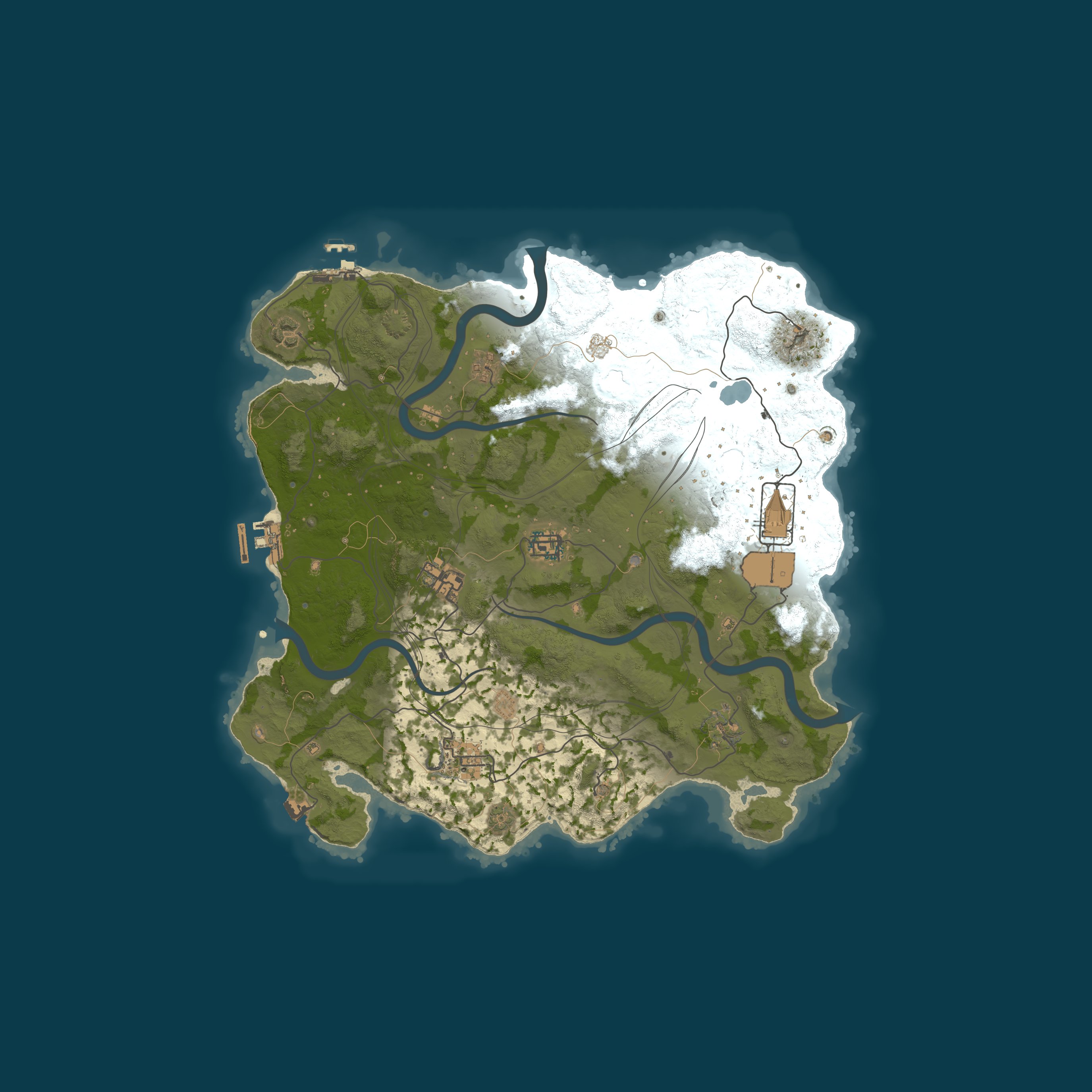 Map for [LATAM] SOLO NOOB Solo/Duo/Trio | 25/06 Full Wipe
