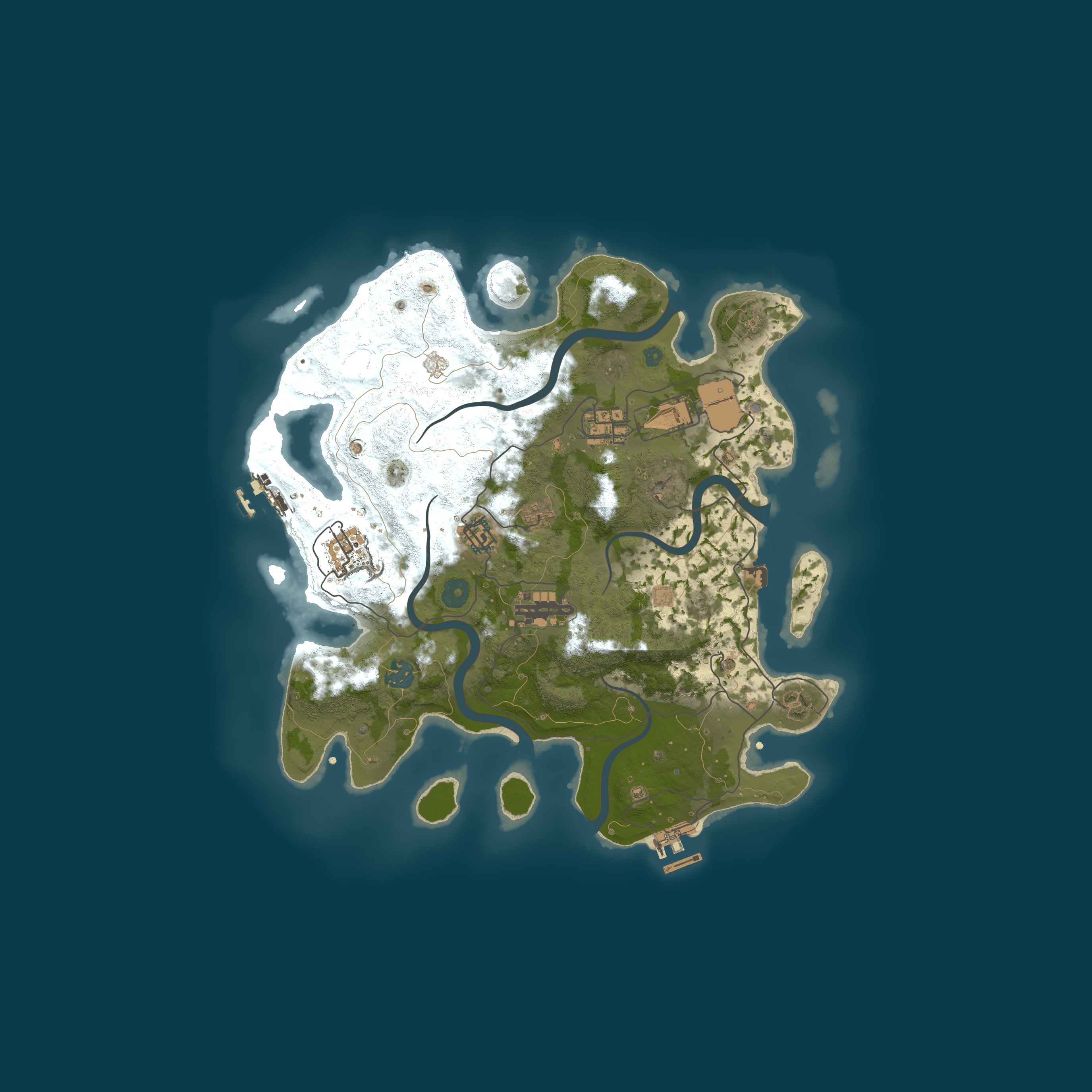 Map for Relaxed server, No BS