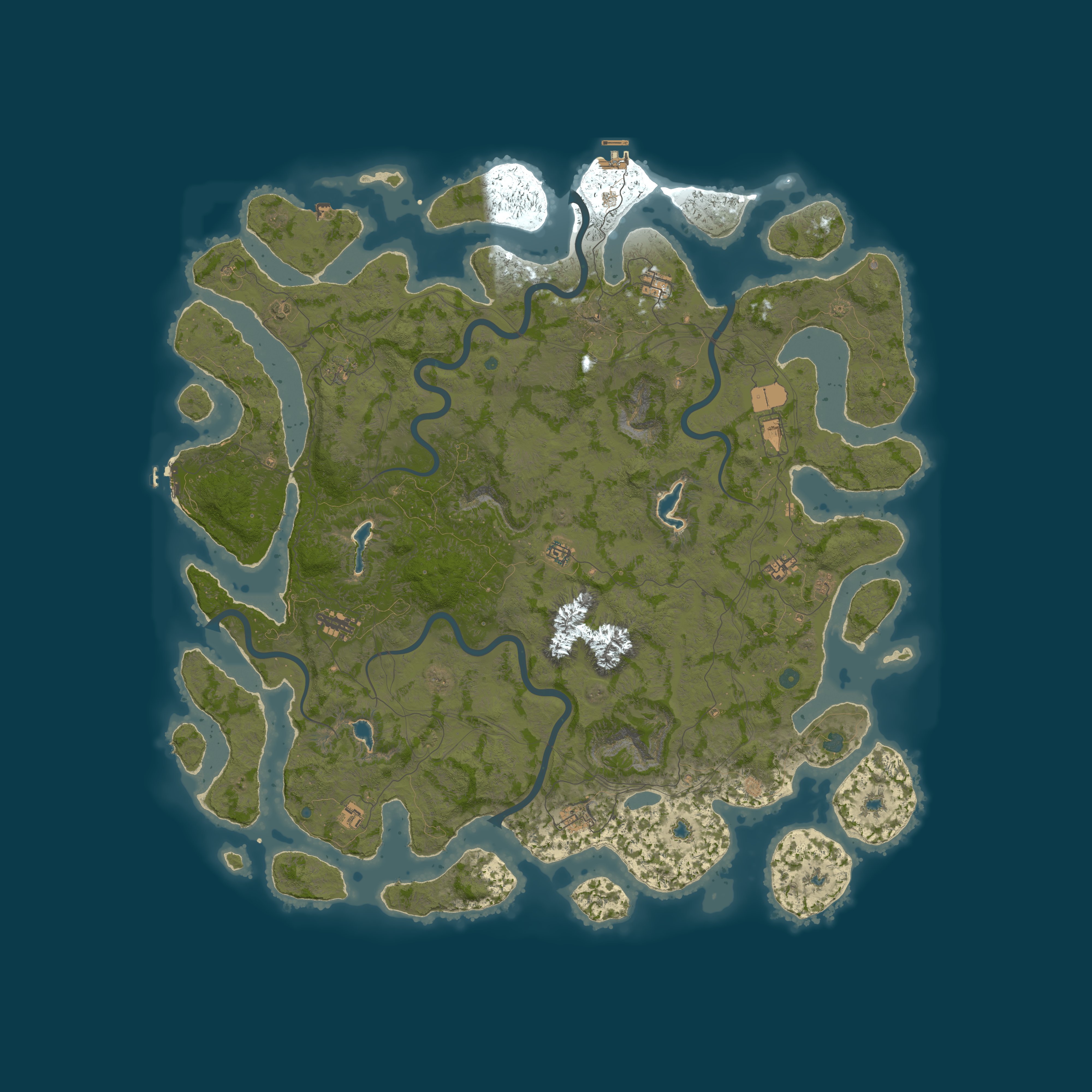Rust map 6000/1337