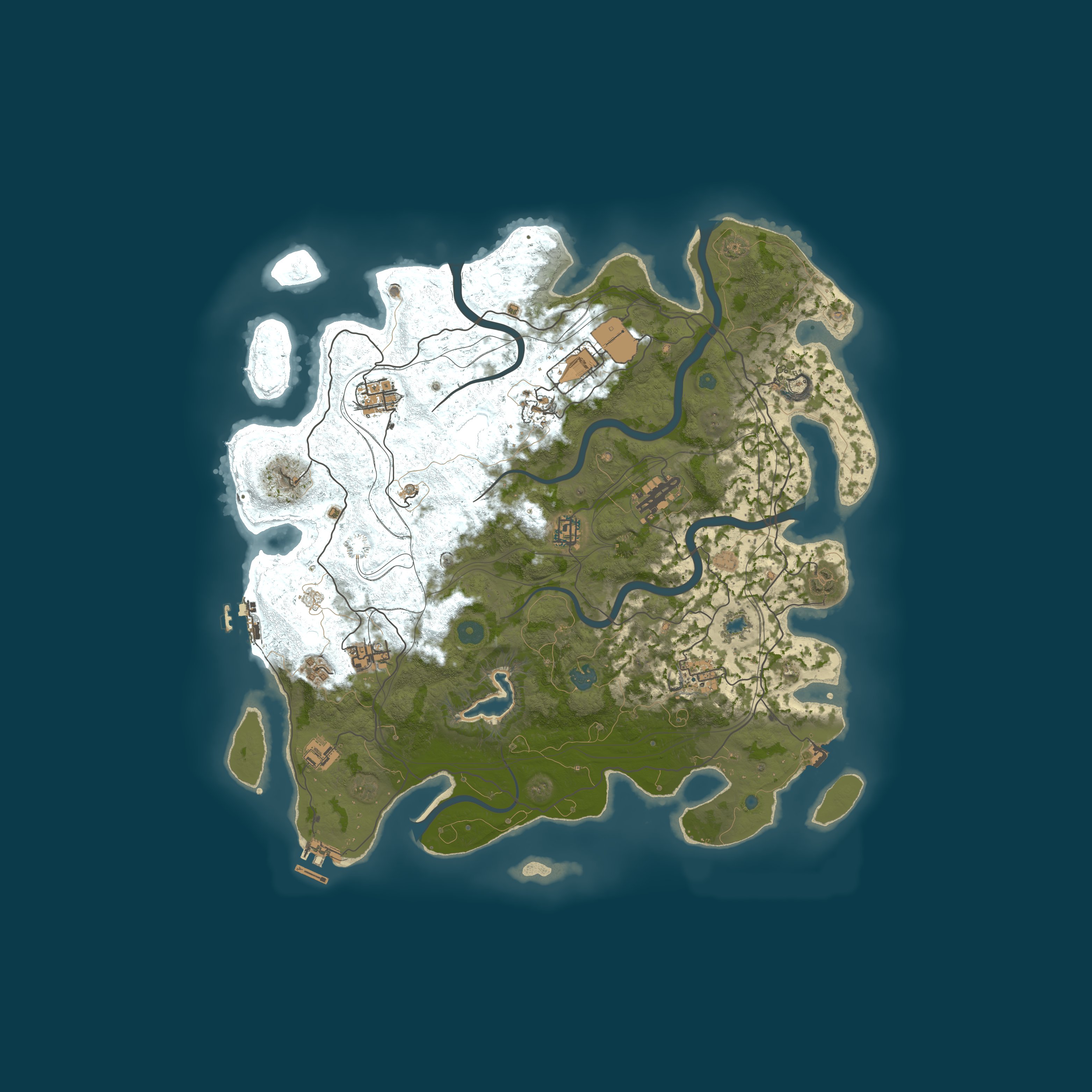 Map for 萌新之家 二倍原硫 月清养老服 新手友好