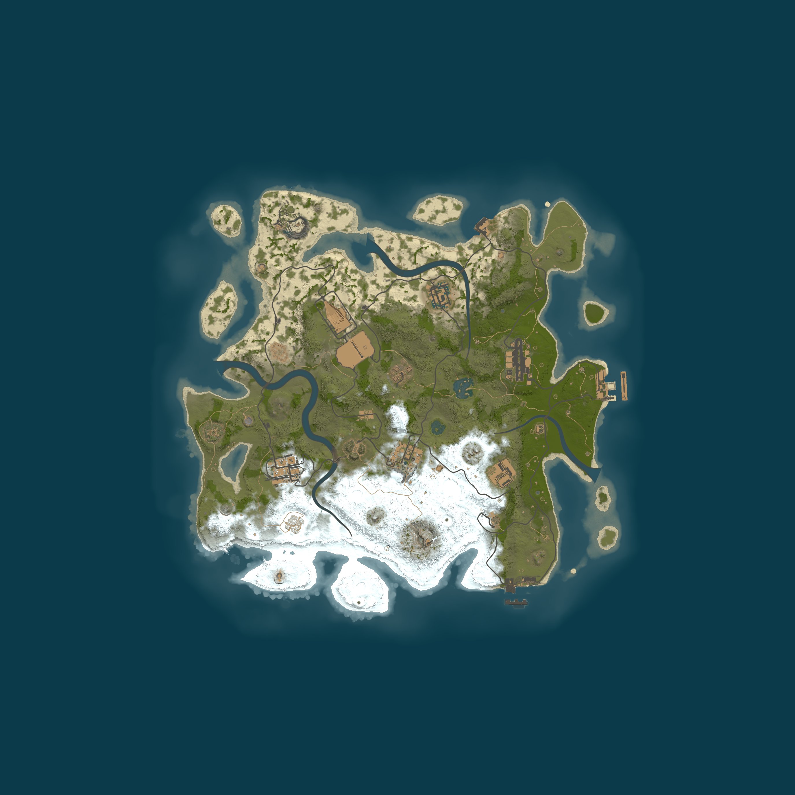 Rust map 3500/500539