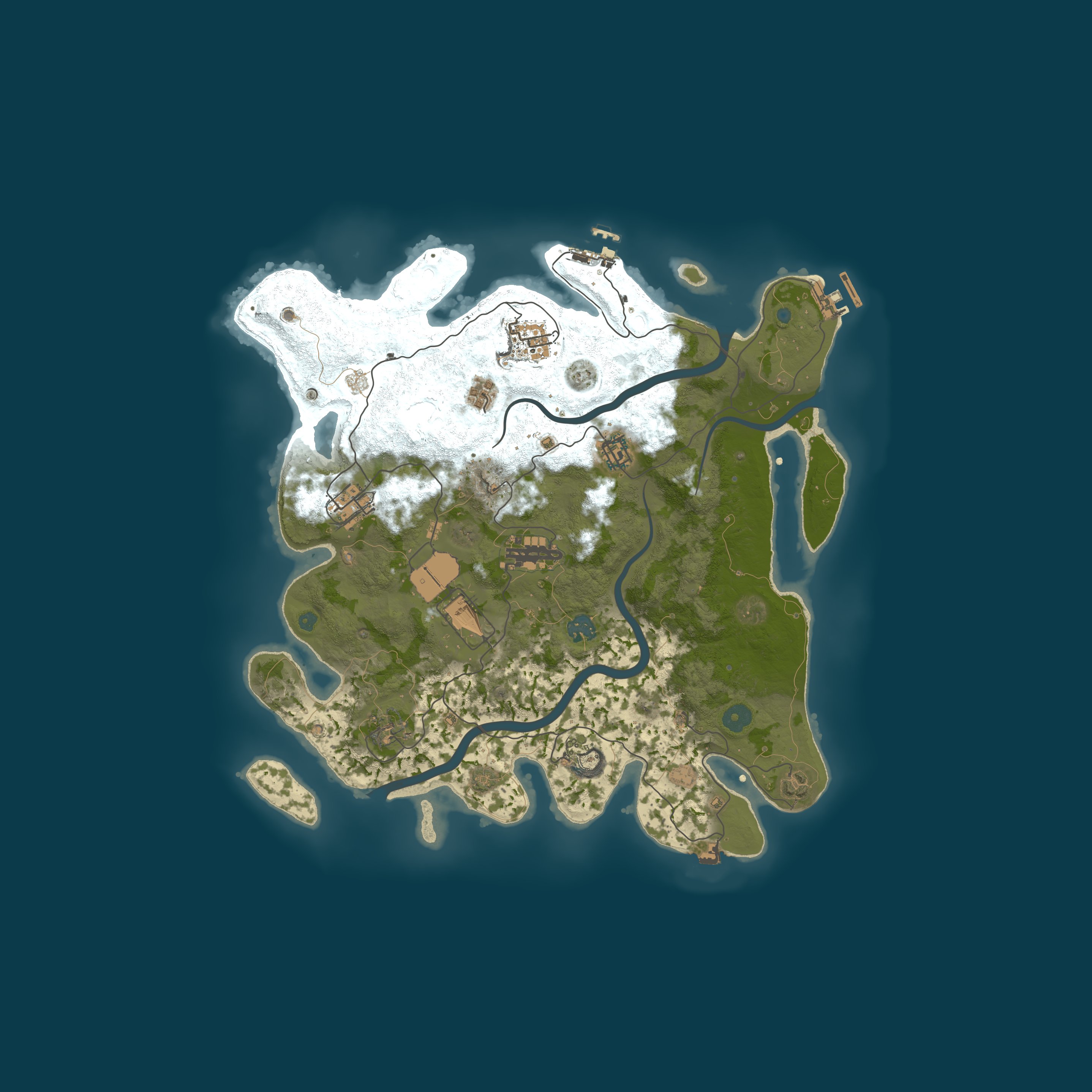 Map for RustBoy.cn 新开|独狼|双人|新手服|月清蓝图