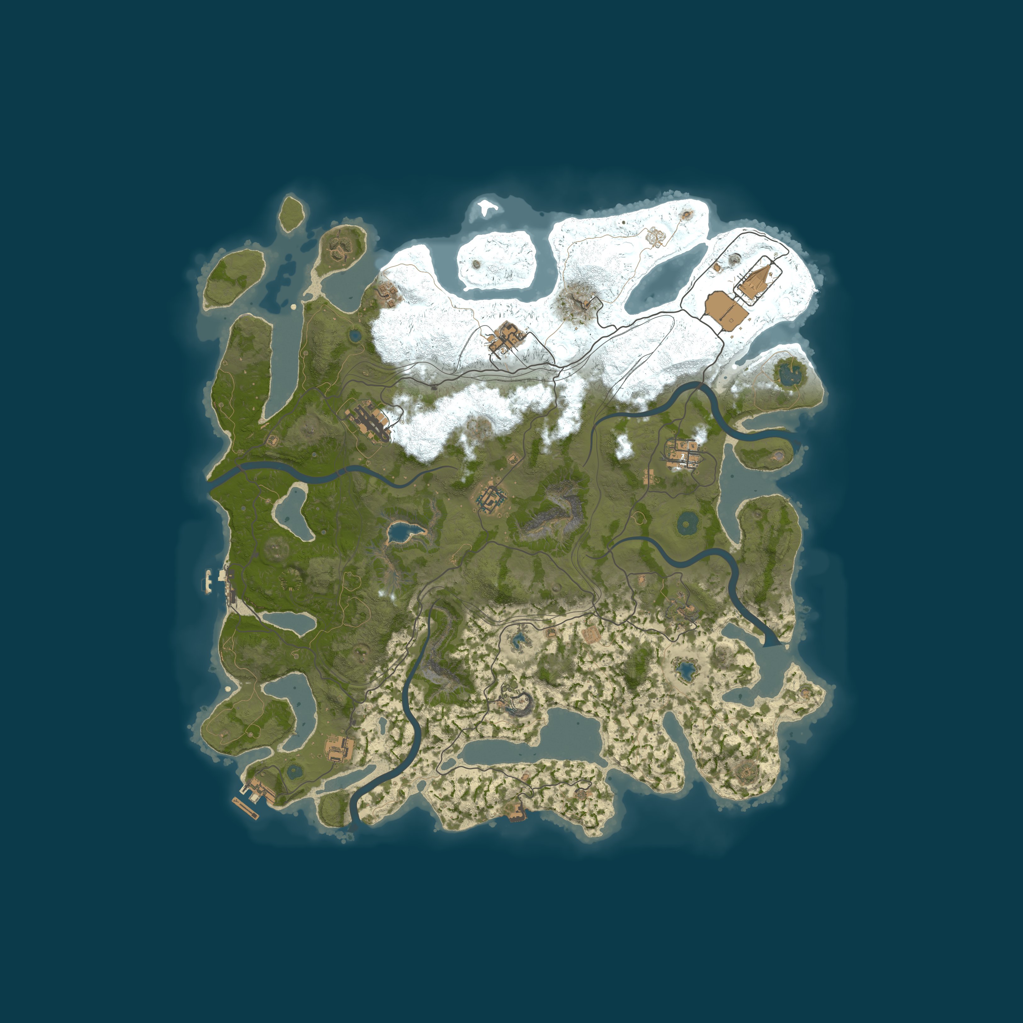 Map for Rusty Goats | Vanilla+ | Solo/Duo/Trio | Monthly