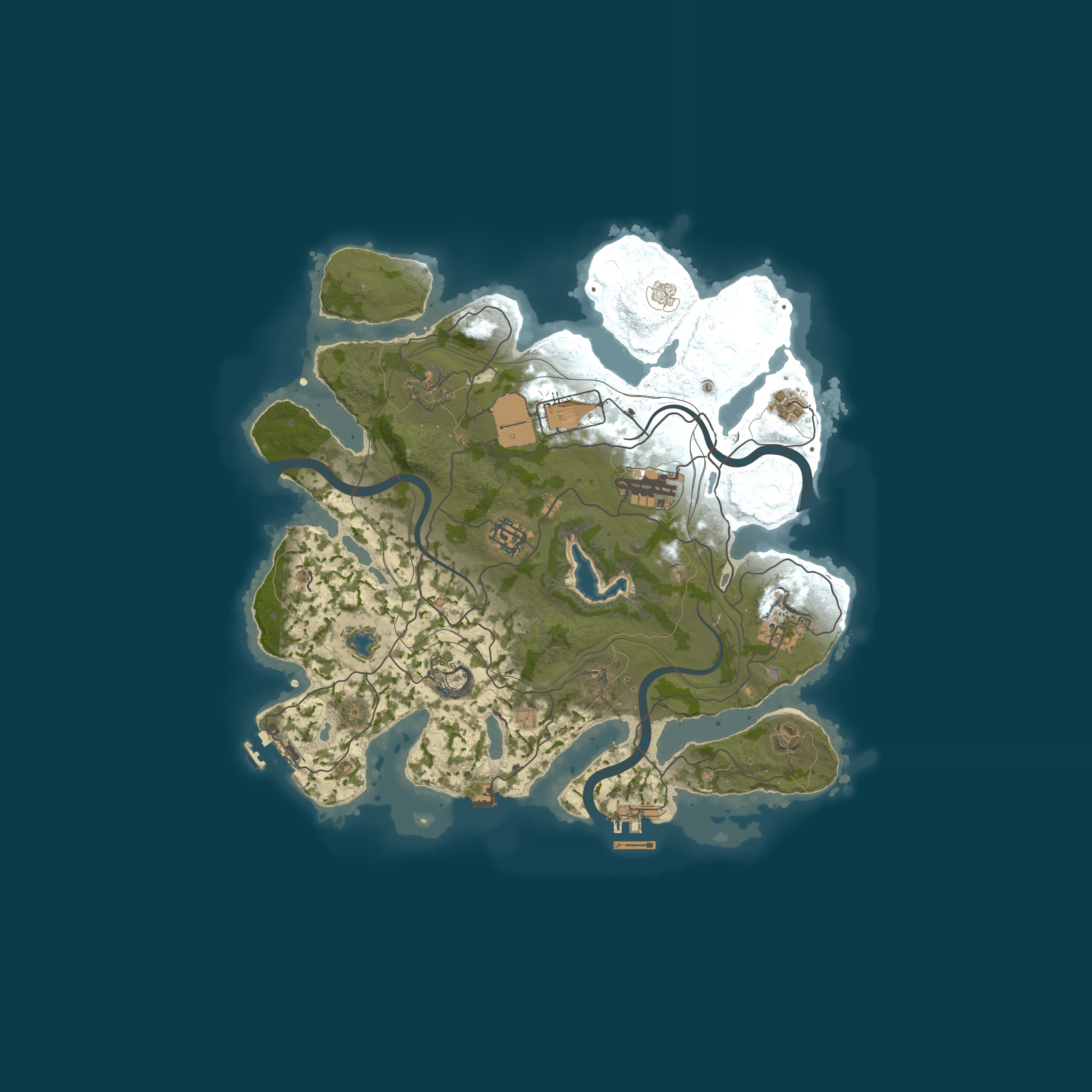 Map for Helix 10x No BPs | Loot++ | PvP | Shop | Kits | Events