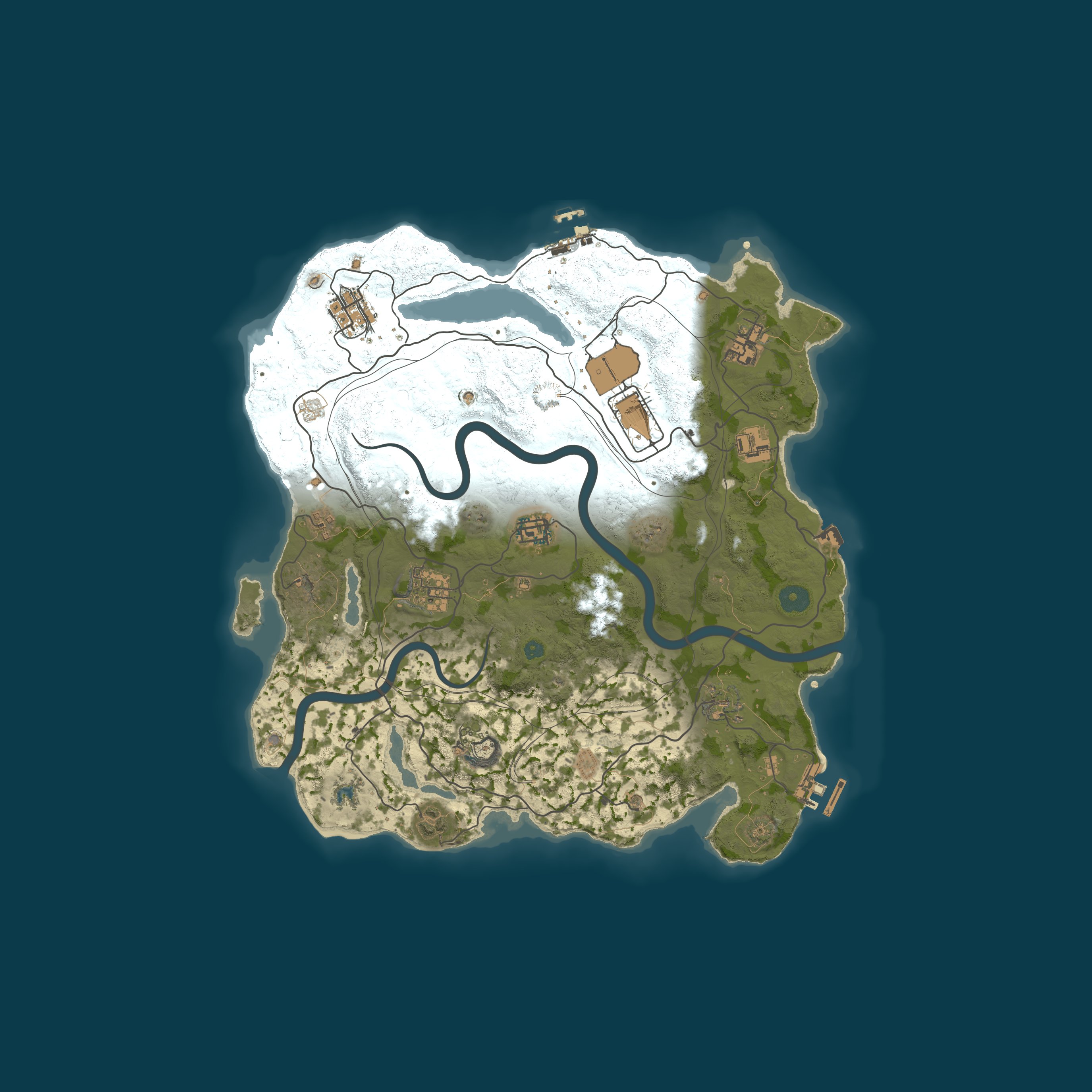 Rust map 3500/1337