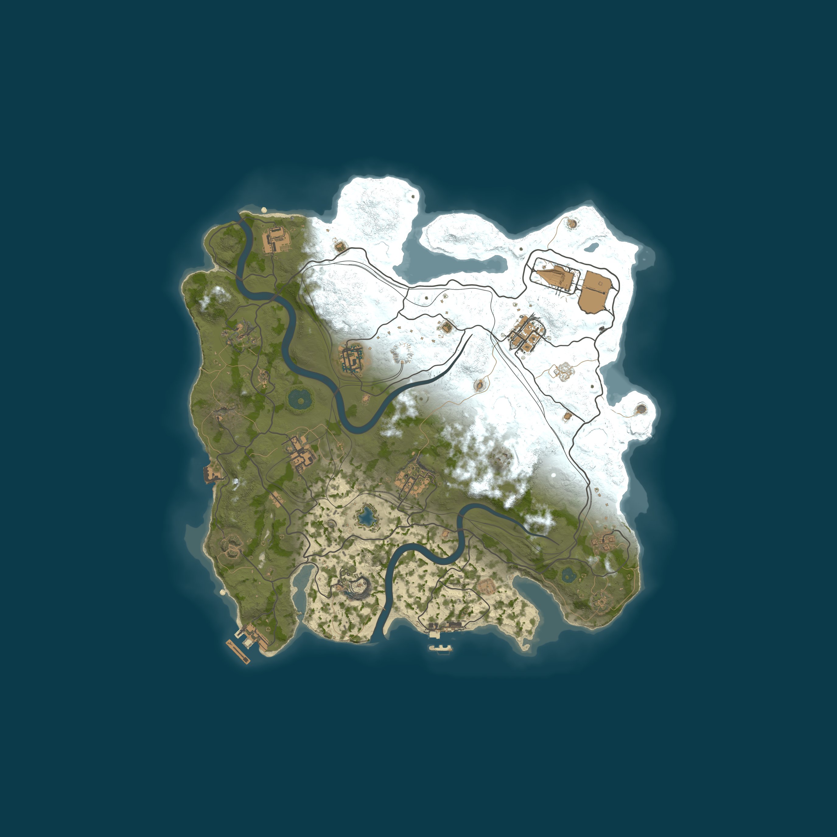 Rust map 3500/1337