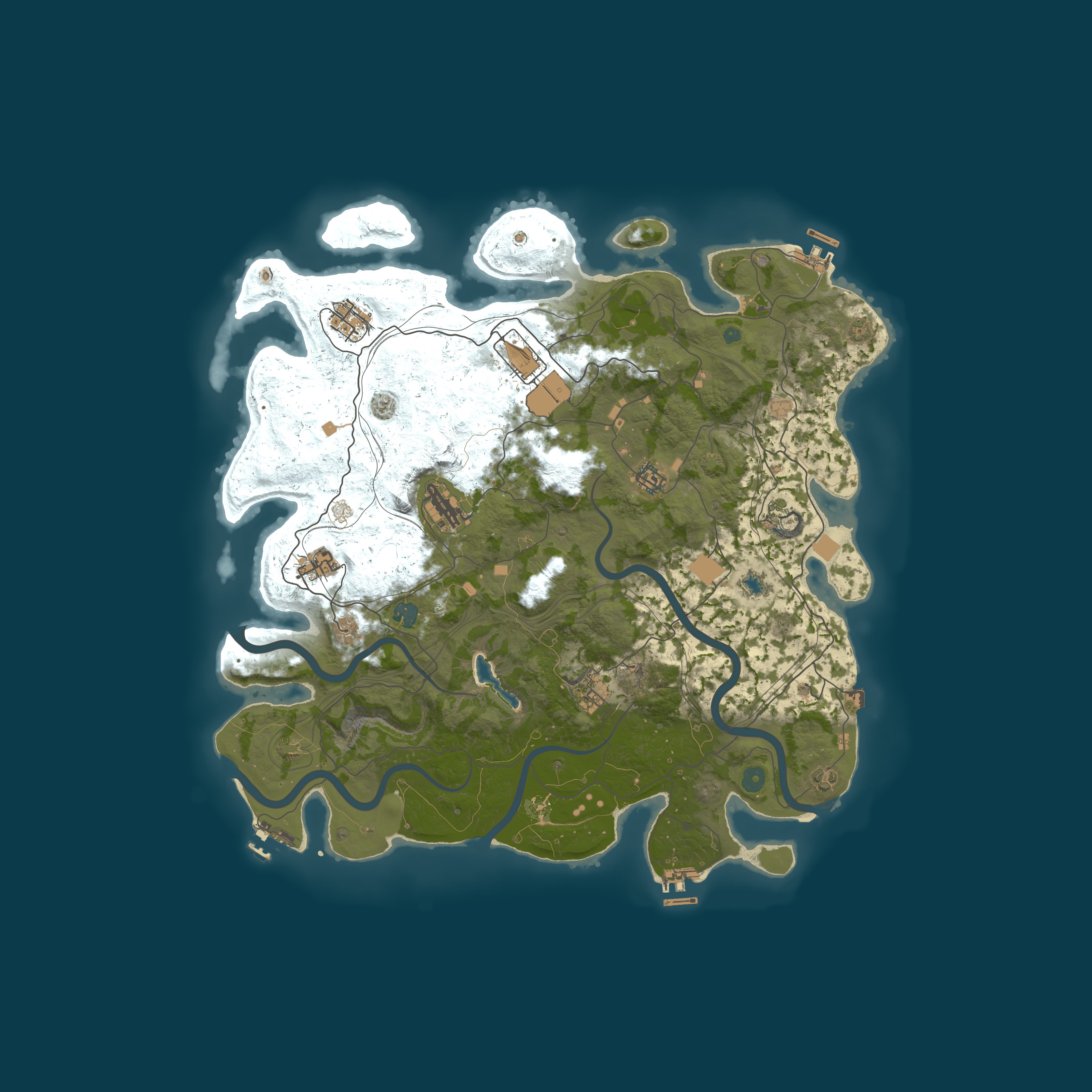 Map for РУССКИЙ PARADOX [PVE][KIT][SHOP]