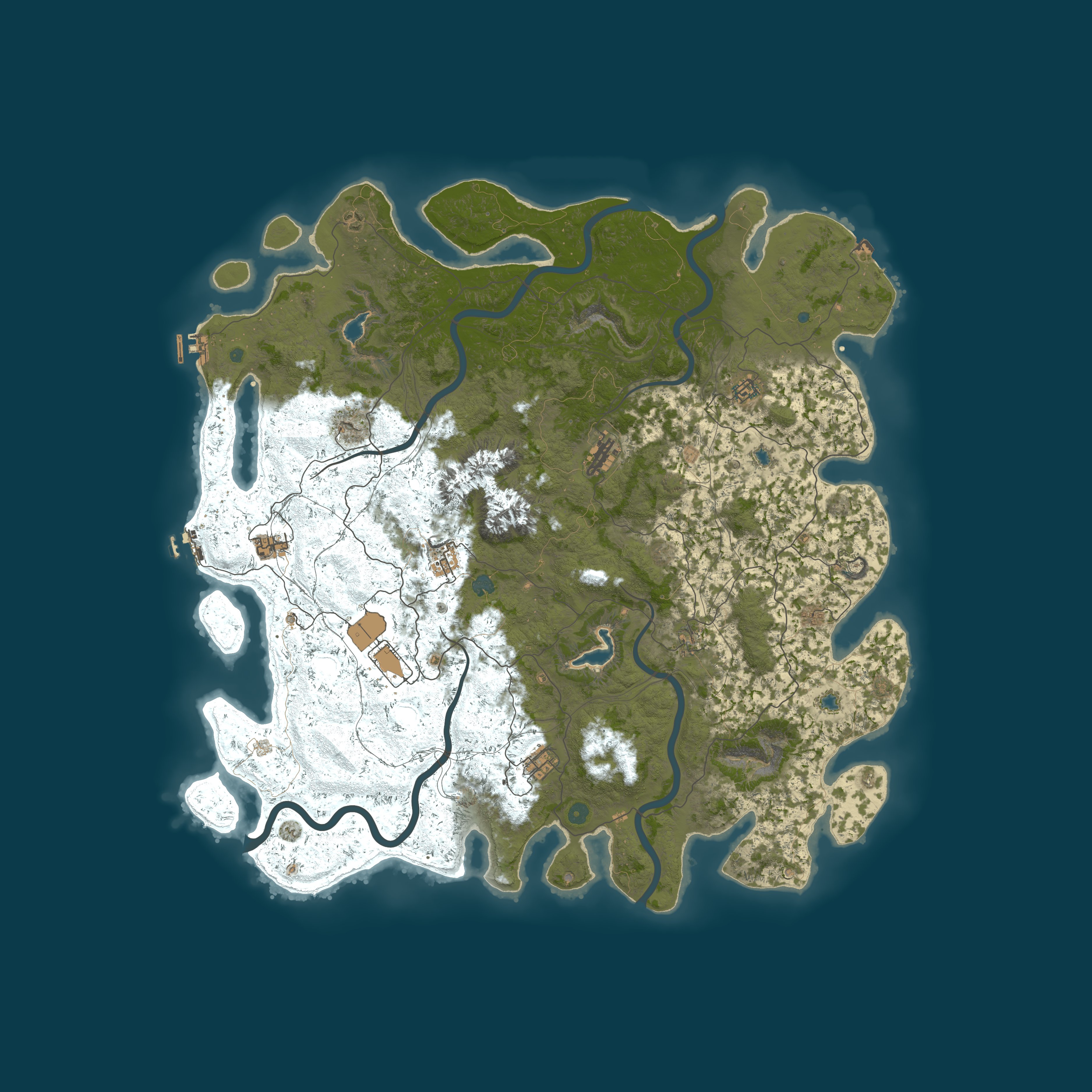 Карта сервера