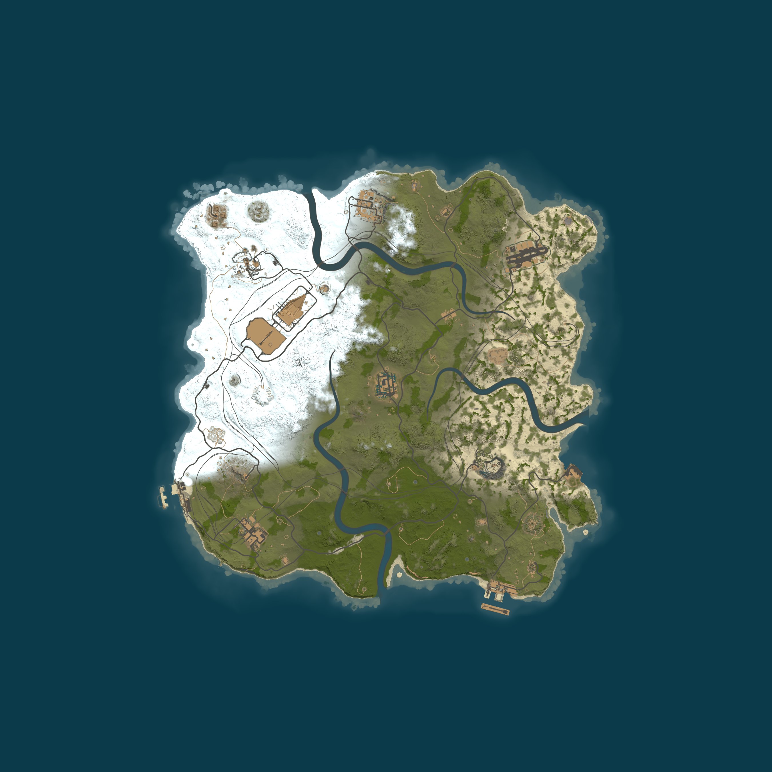 Map for WARBANDITS.GG EU 5X |Solo/Duo/Trio/Quad|Loot+|TP|Kits|x5 JUST W