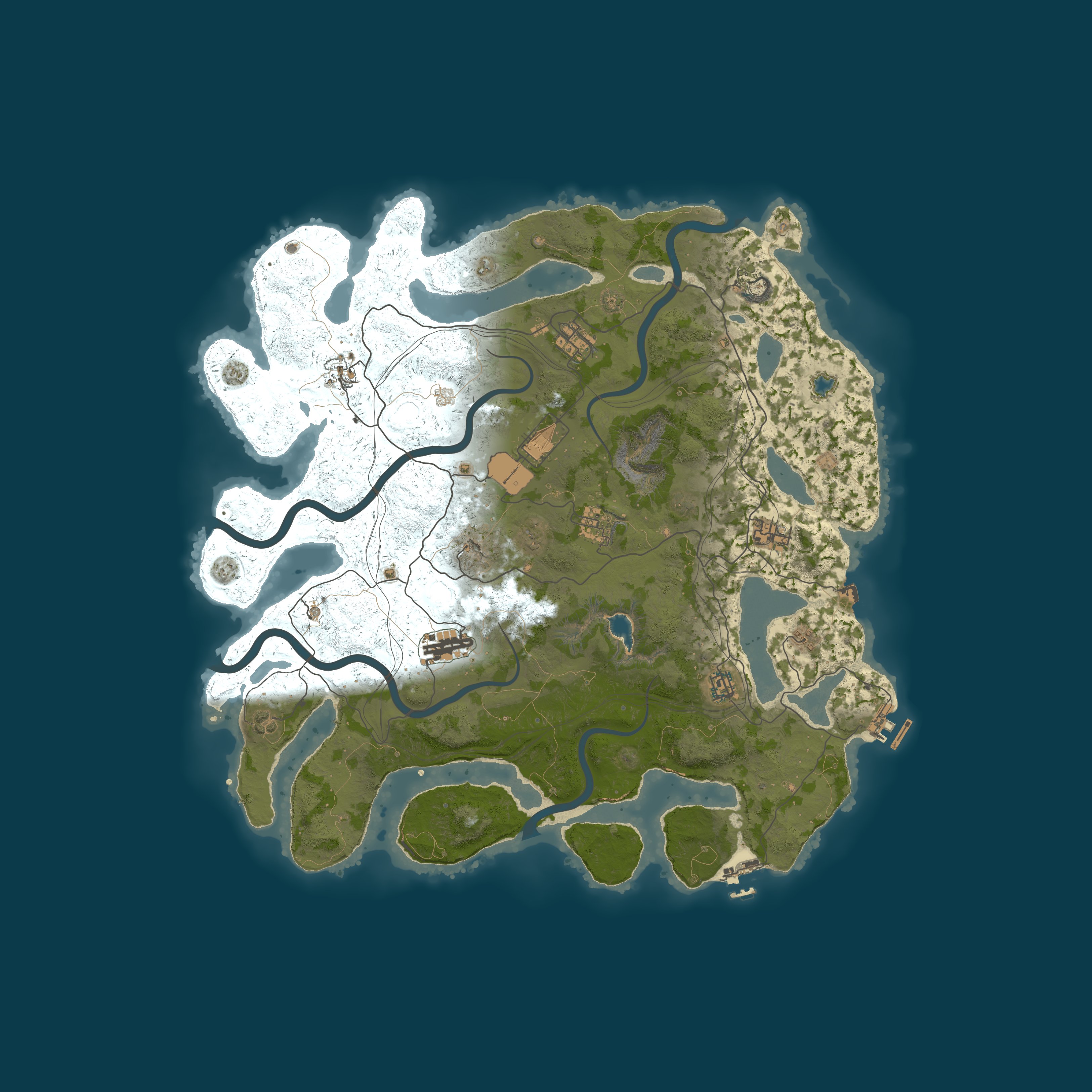 Map for Maple Rust - 2X Monthly Vanilla+ | New Community