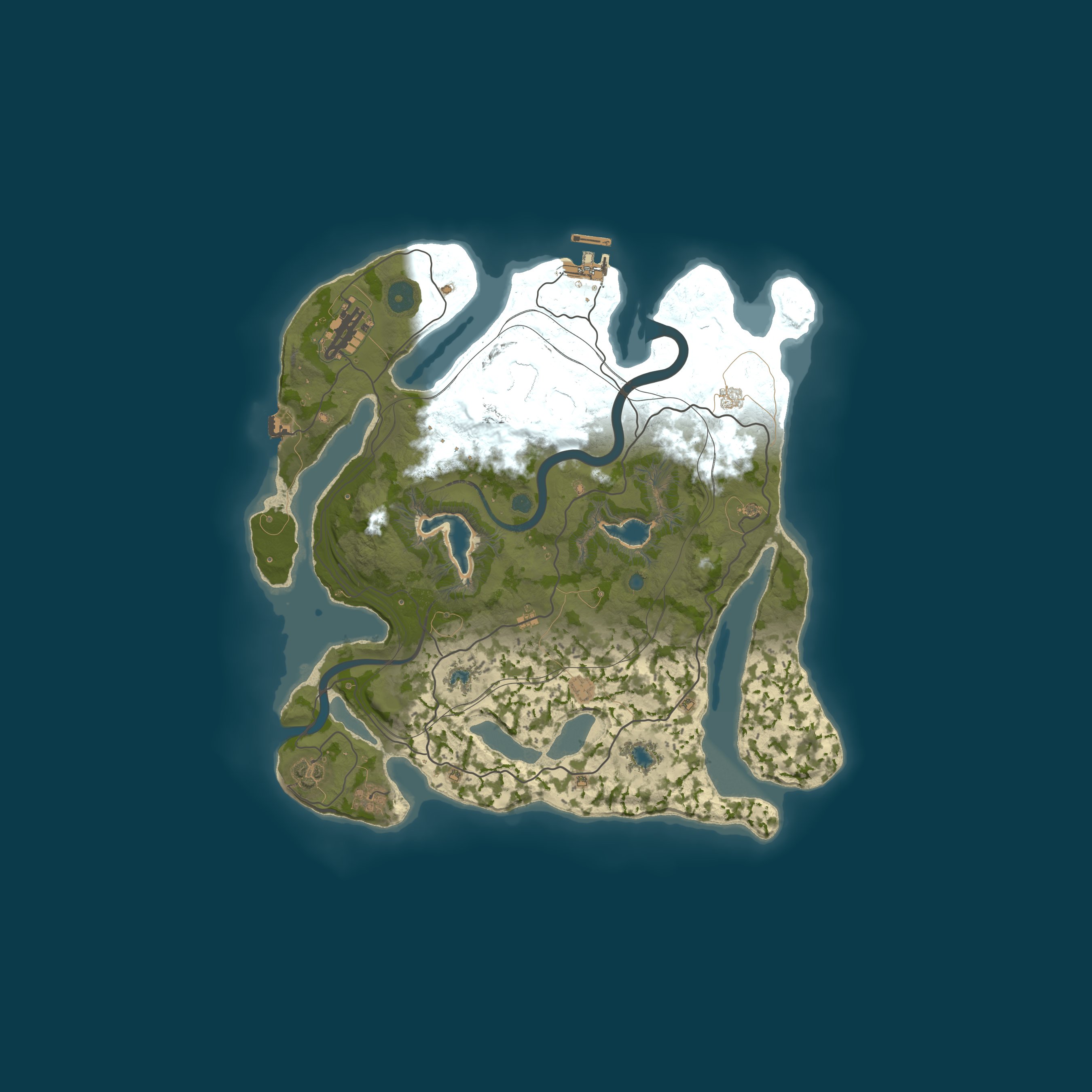 Карта сервера