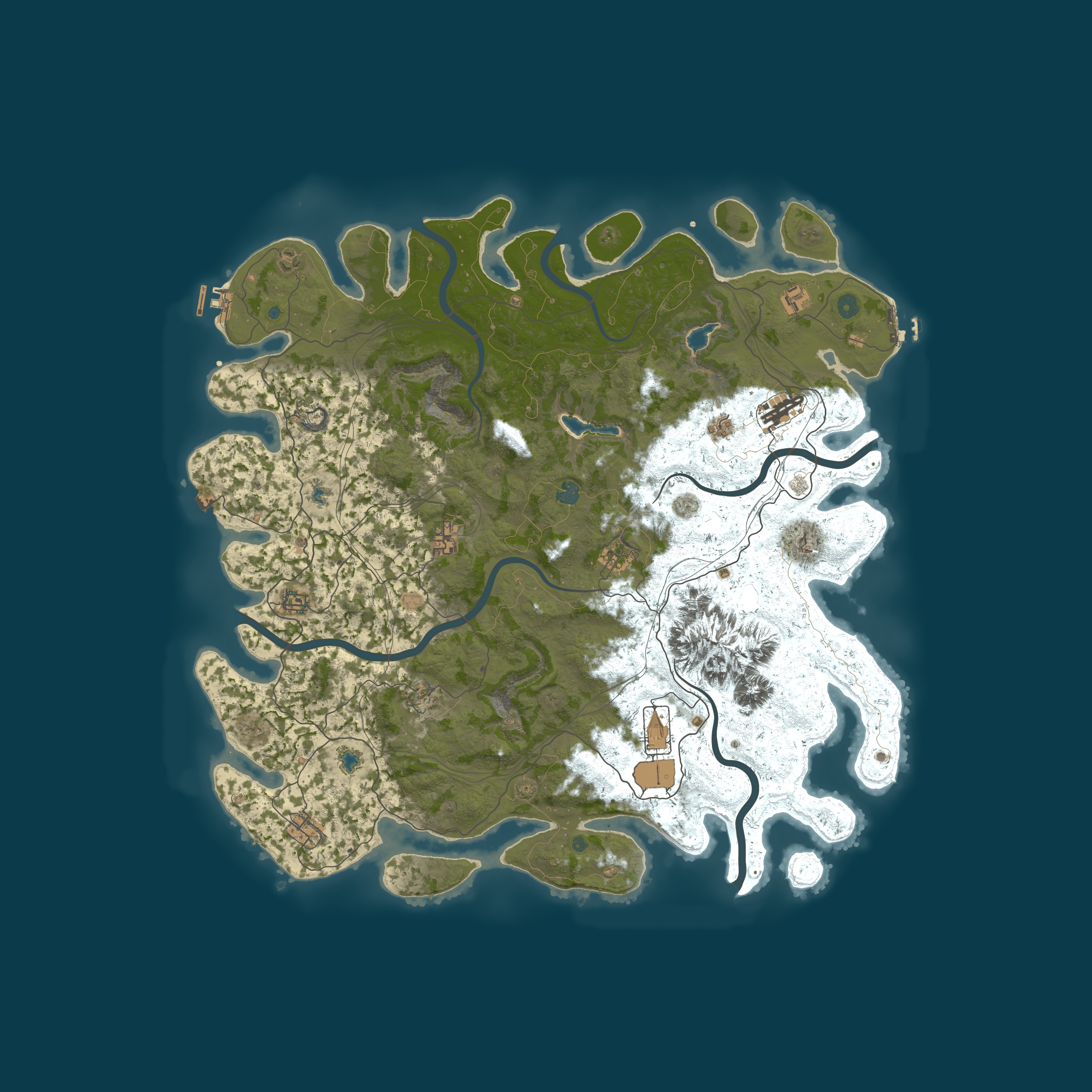 Map for CZ/SK PVE!! No raid_No kill :-) RUSTUJ