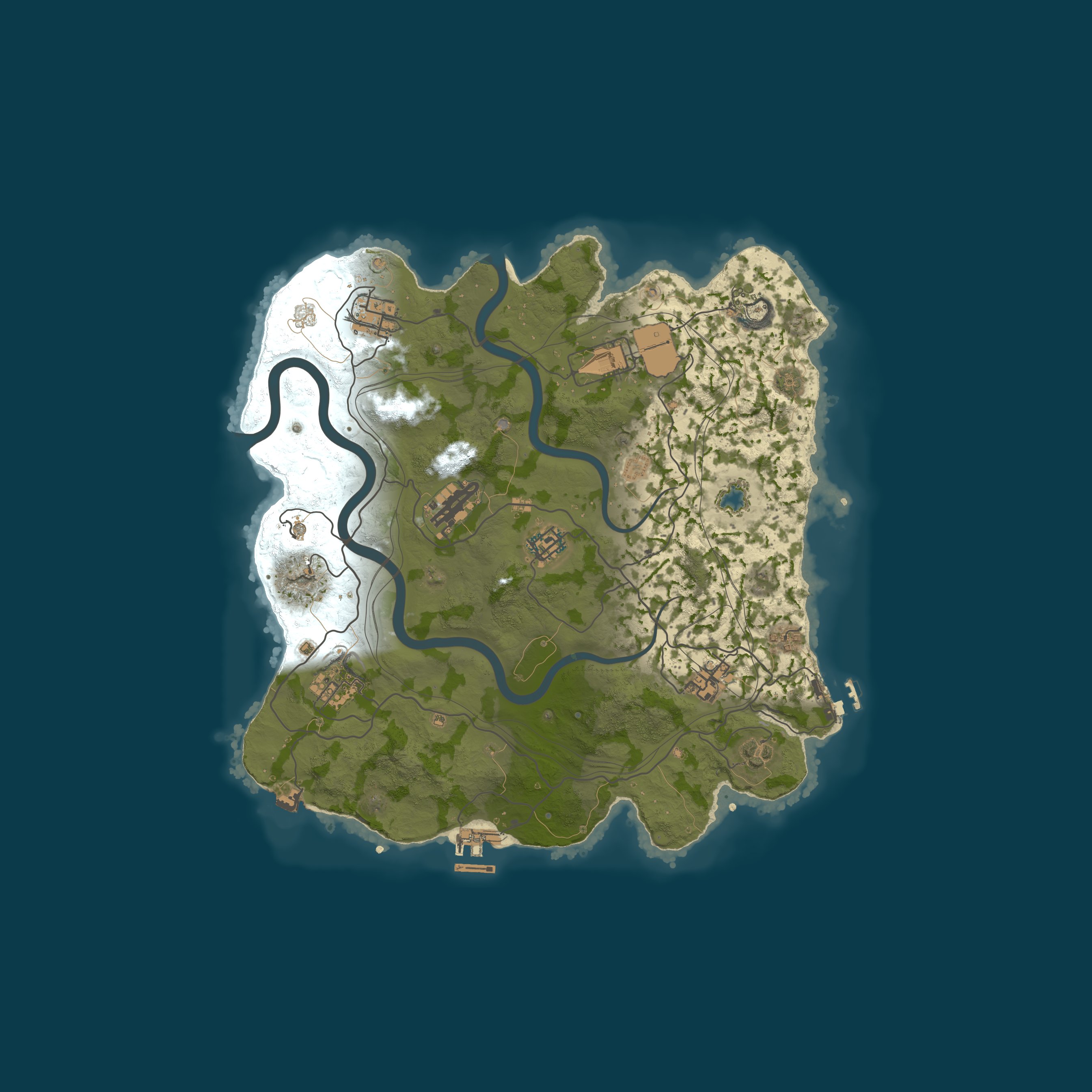 Map for RustGaming.net - Solo/Duo/Trio | WIPED 06/27 27.06