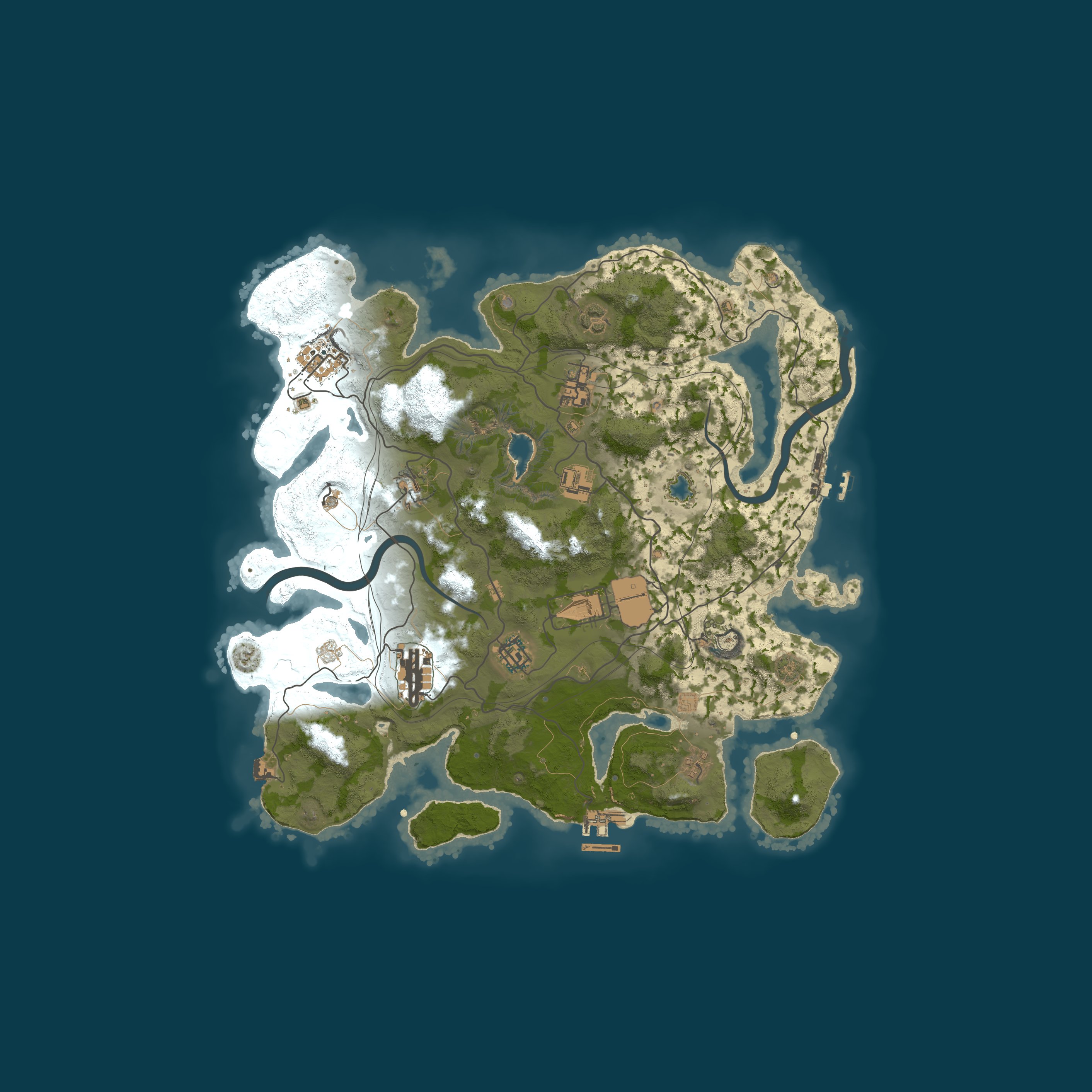 Rust map 3650/1337