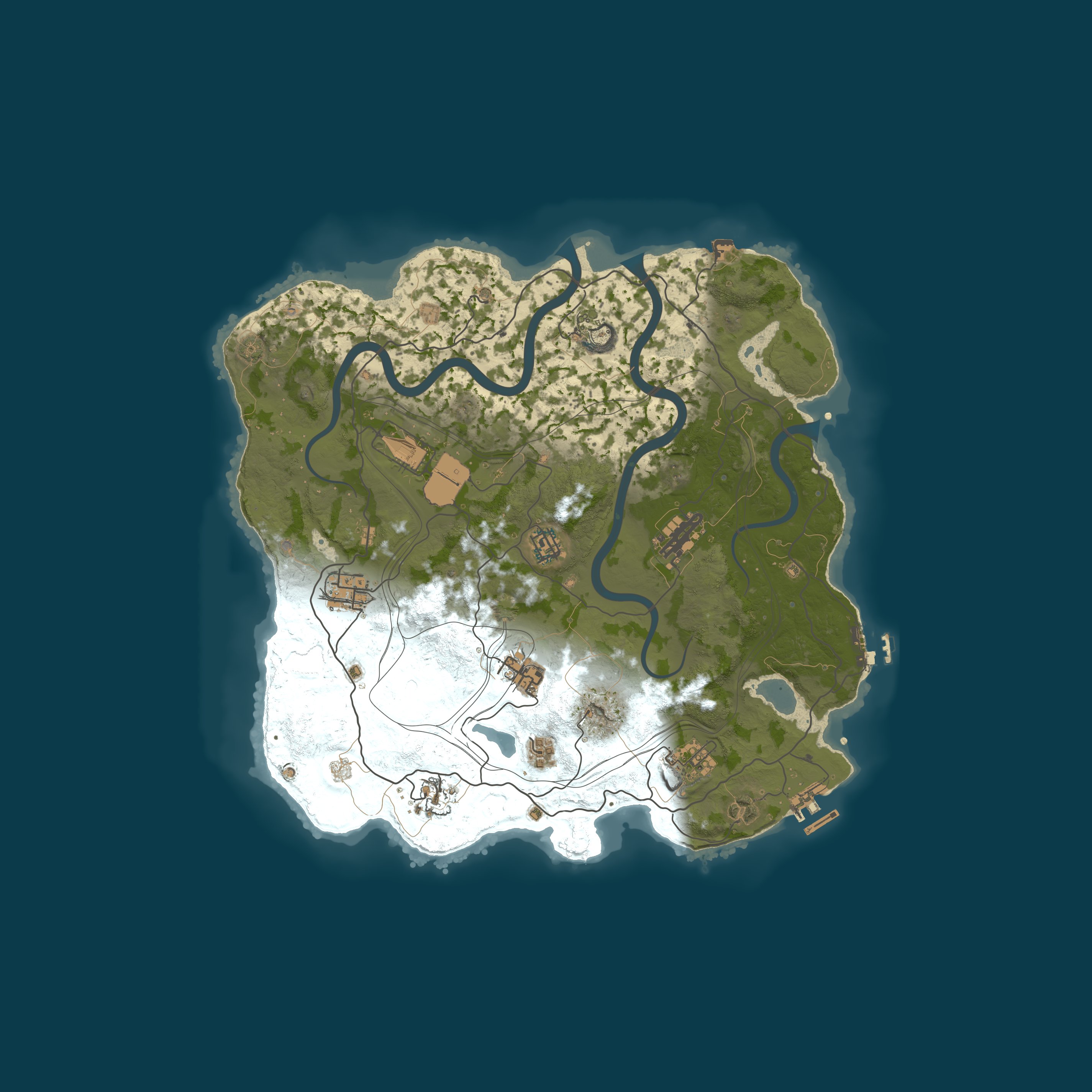 Map for WARBANDITS.GG AU 3X |Solo/Duo|LootX3| JUST WIPED