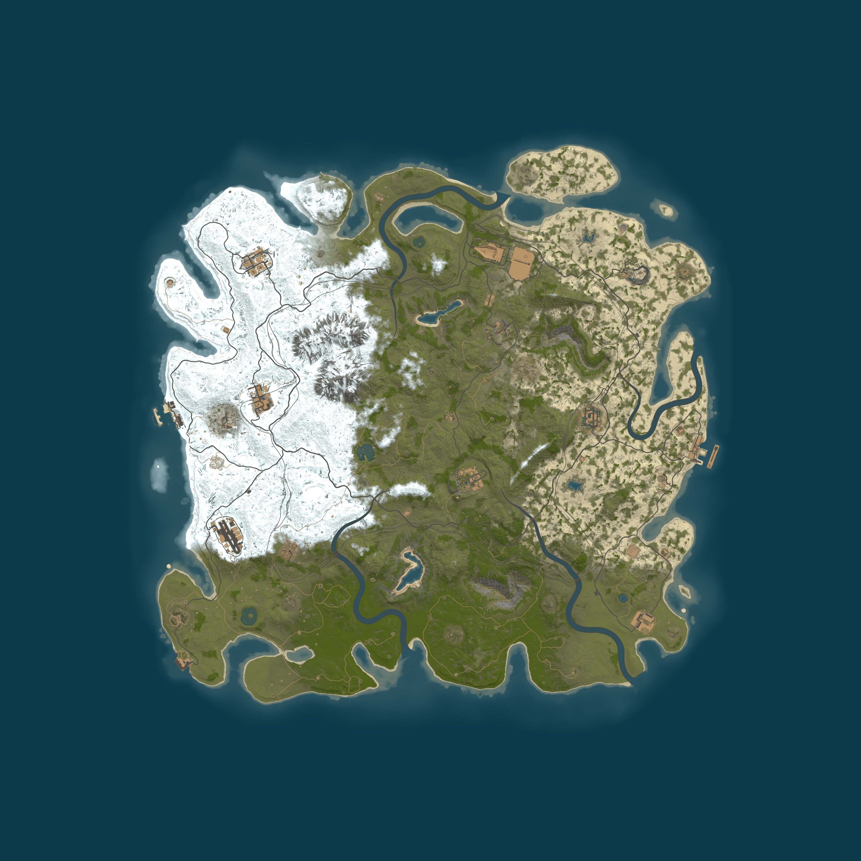 Procedural Map map