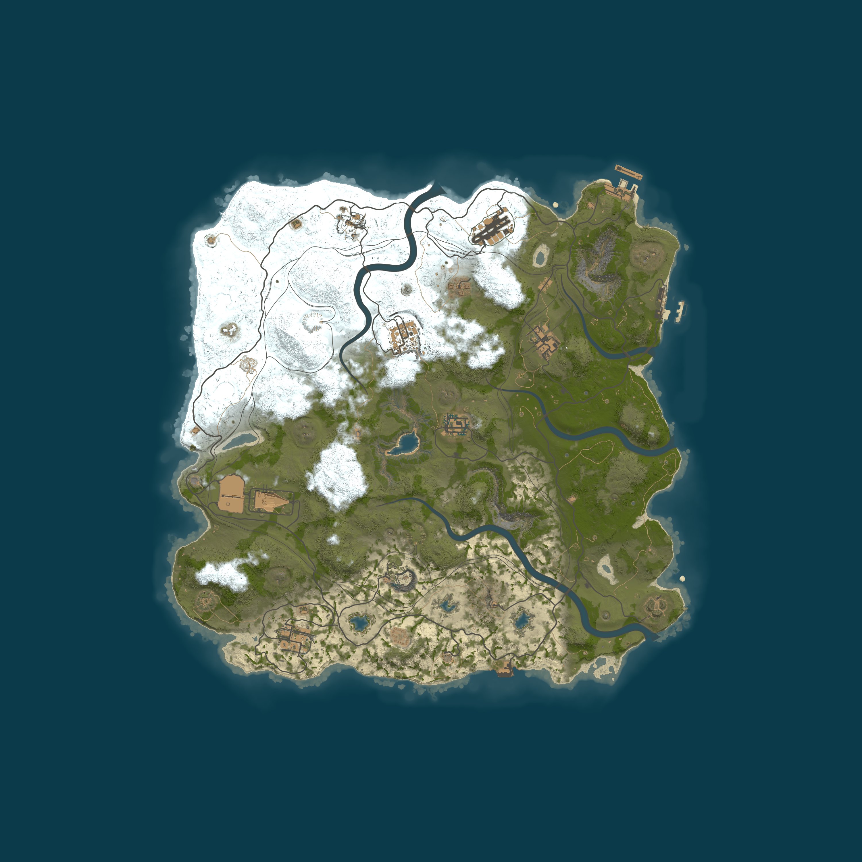 Map for Reddit.com/r/PlayRust - EU Monday