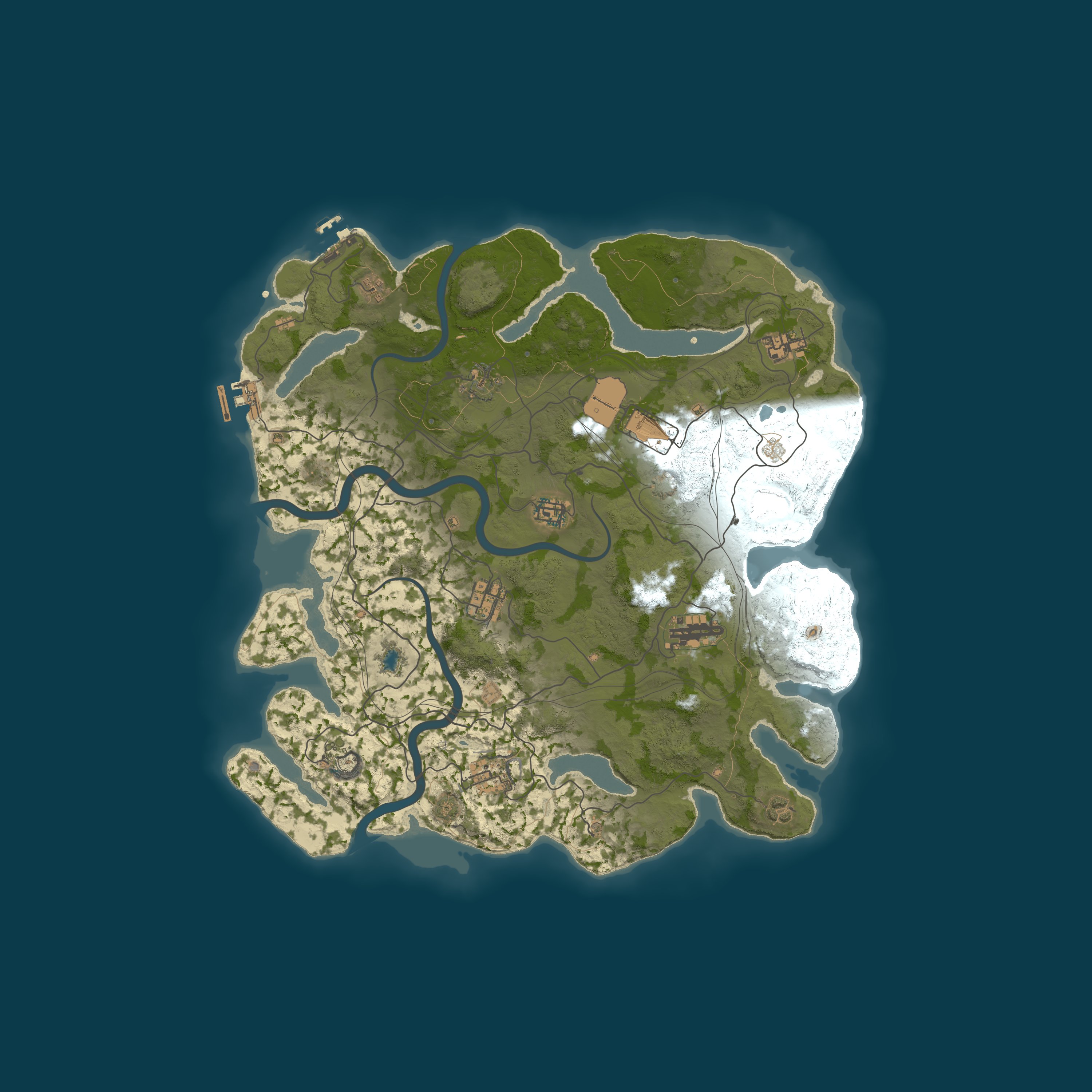 Rust map 4000/1234