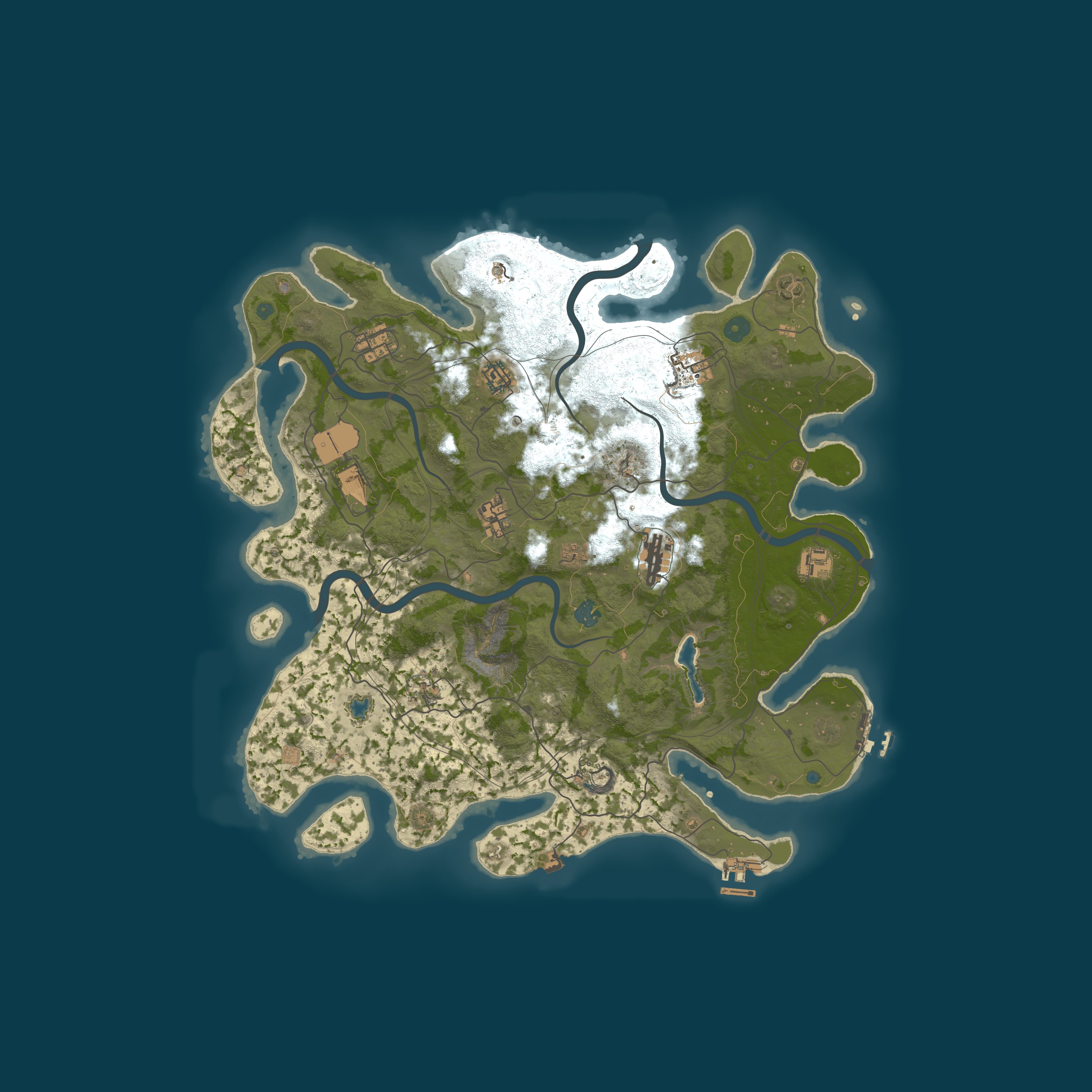 Map for [EU/GER] Project Rust [PVE/PVP | KOS-Zone | RaidTime]