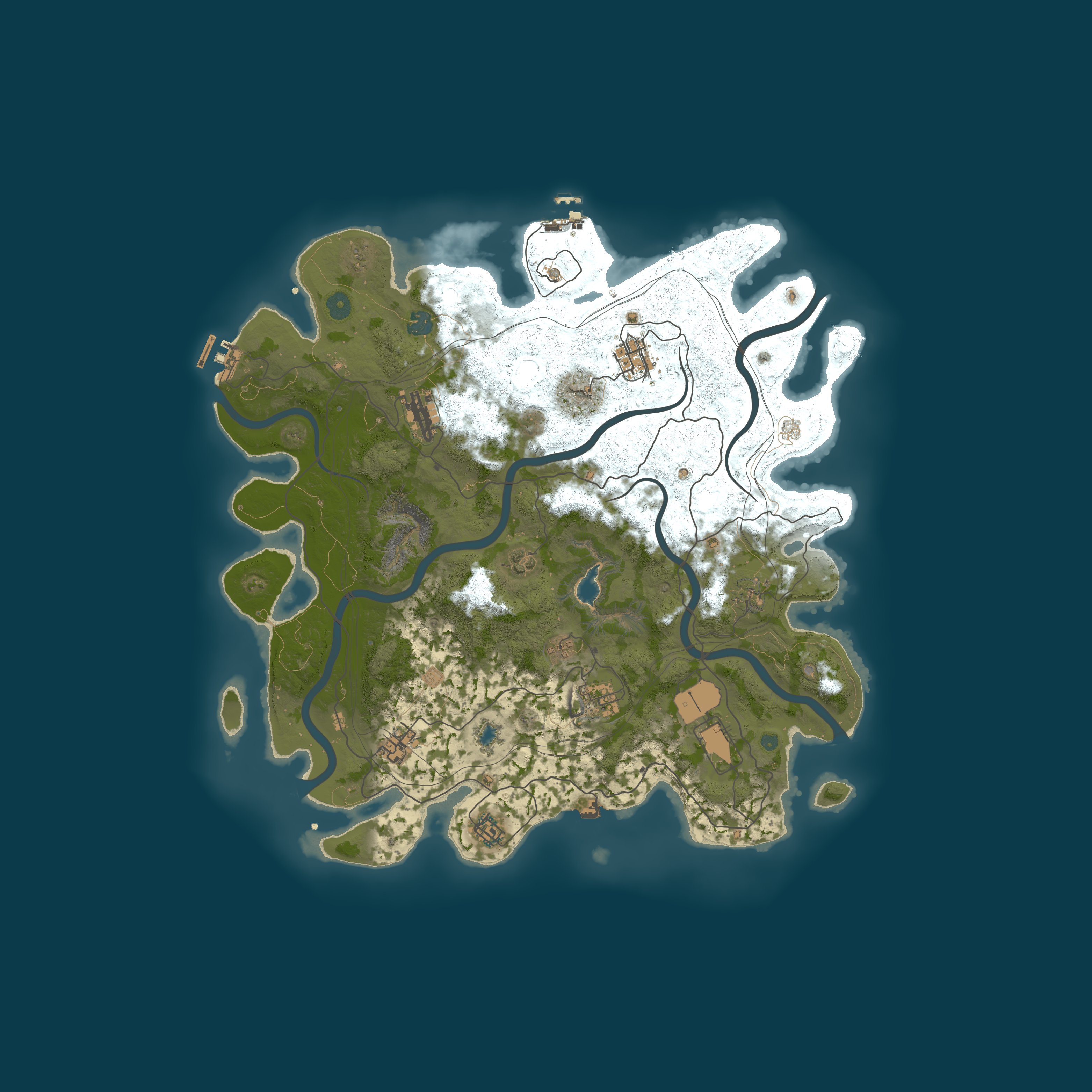 Карта сервера