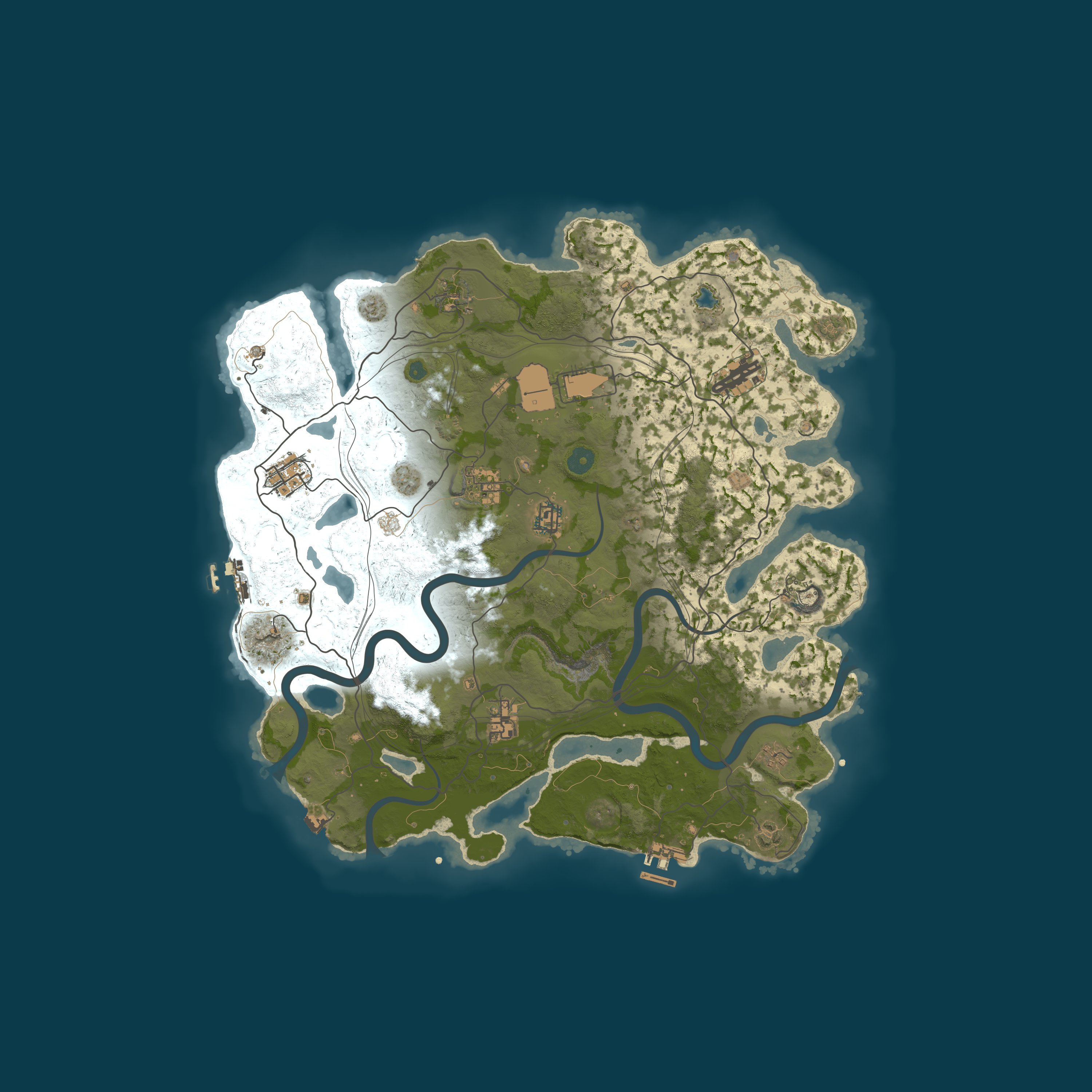 Карта сервера