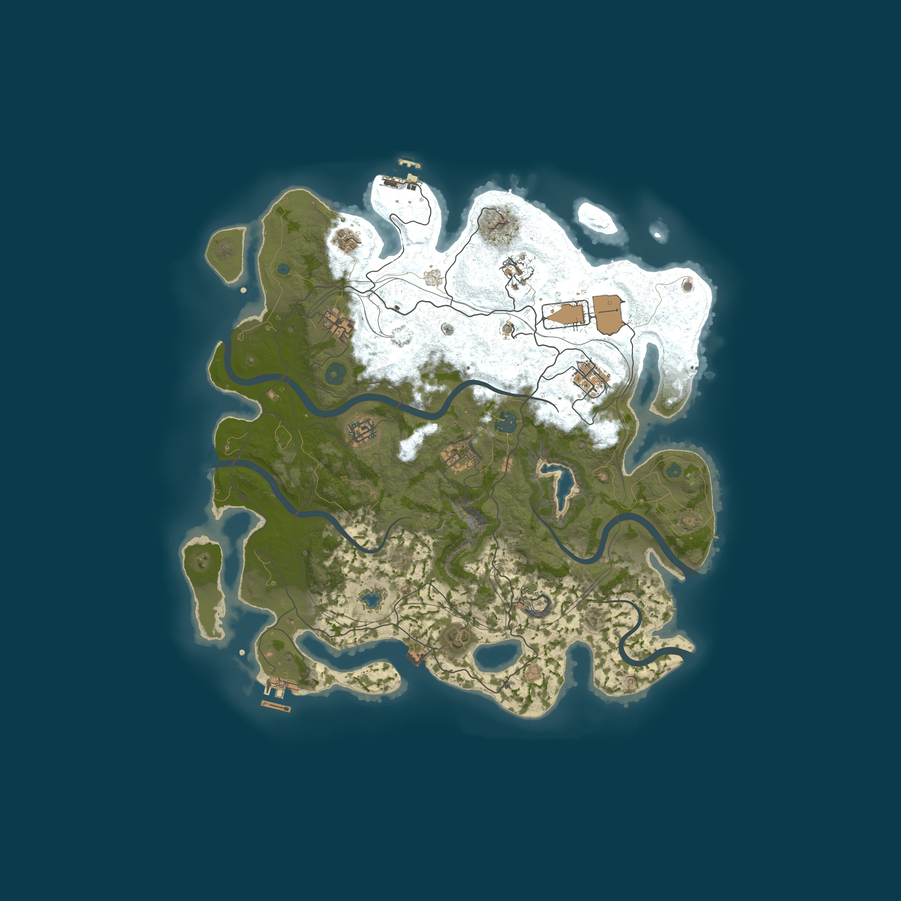 Карта сервера