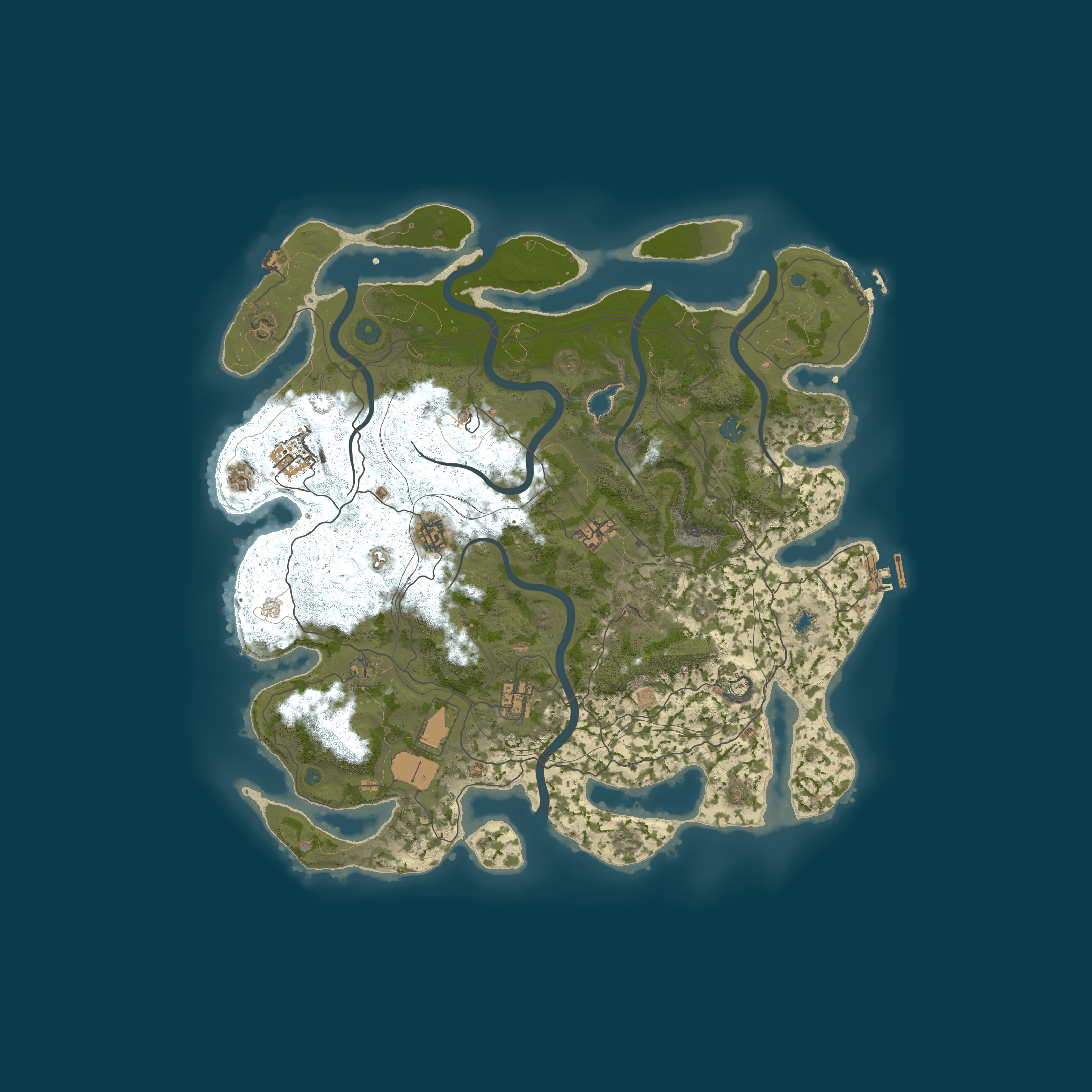 Map for Lazy Rusters I - 100x | Crazy Loot | No BP | Instant Craft