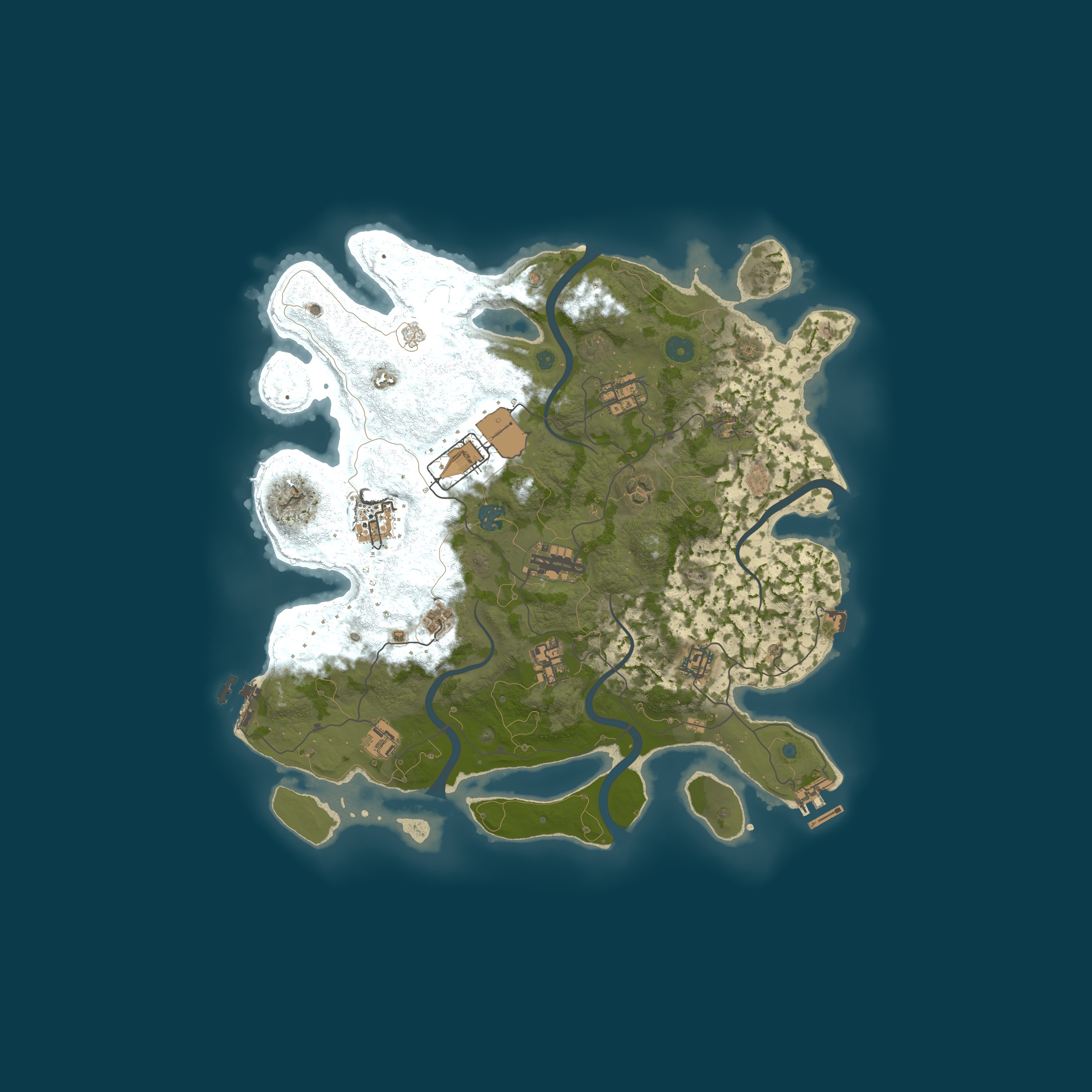 Rust map 3750/4025495