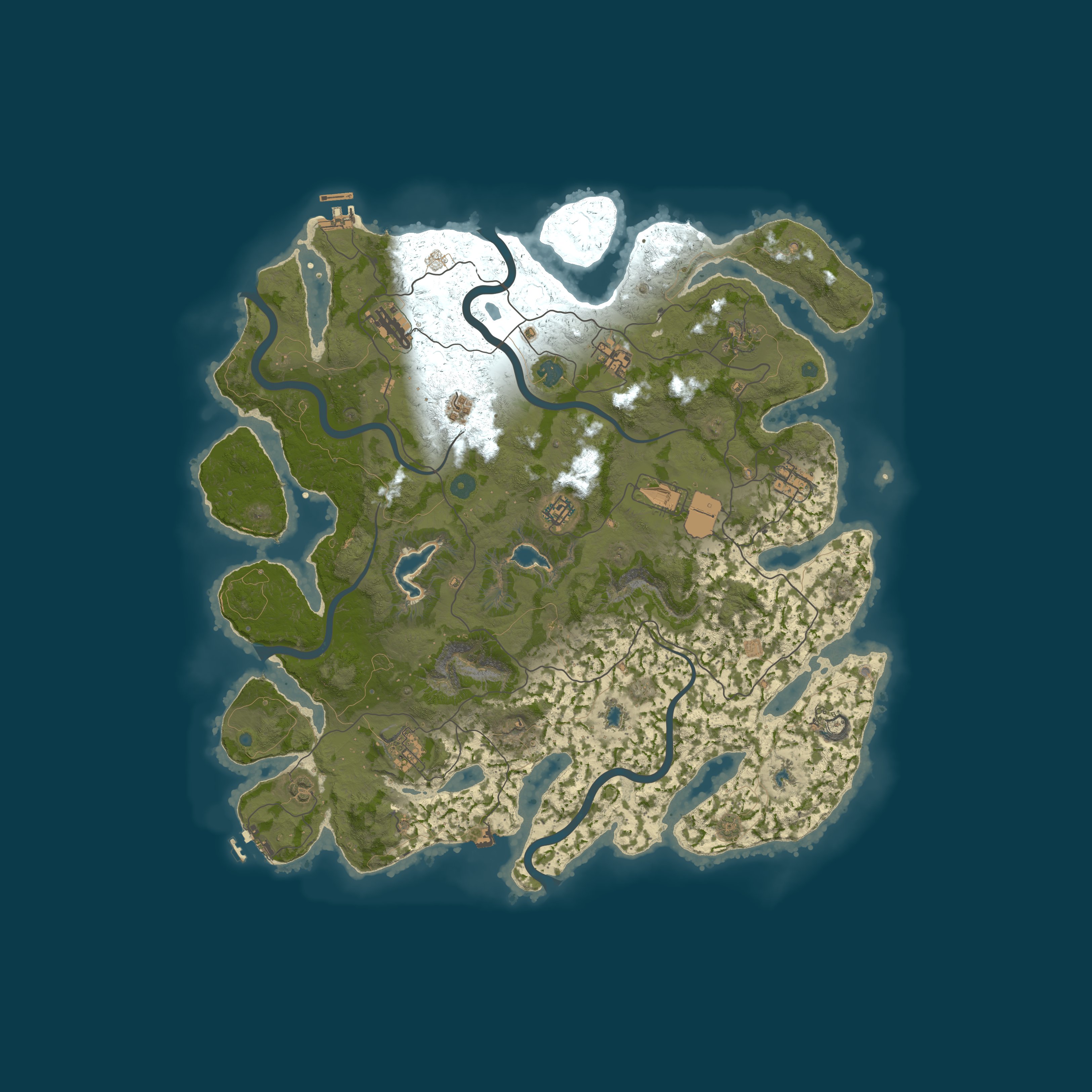 Map for Old Blood Gamers PVP Offline  Raid Protection.. Testing server