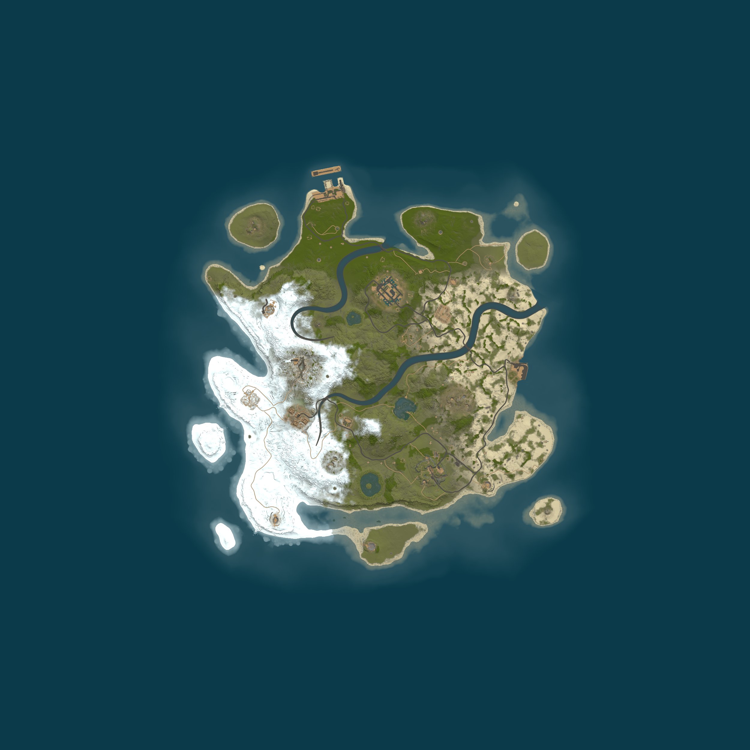 Map for Jays priv server