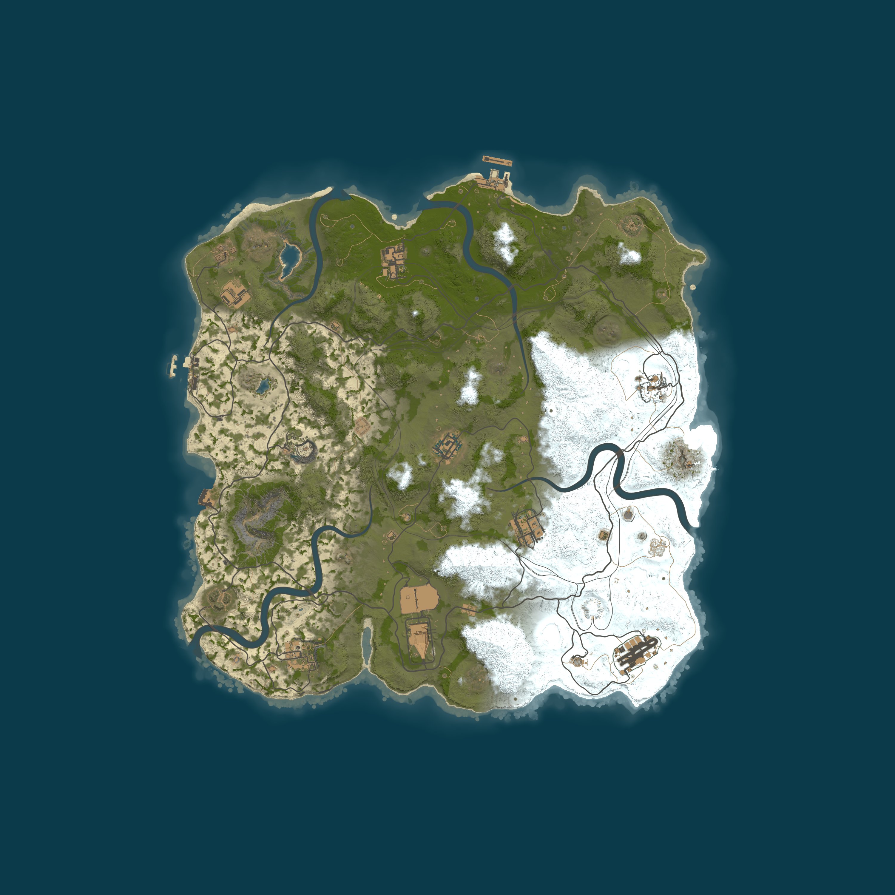 Rust map 4000/28150