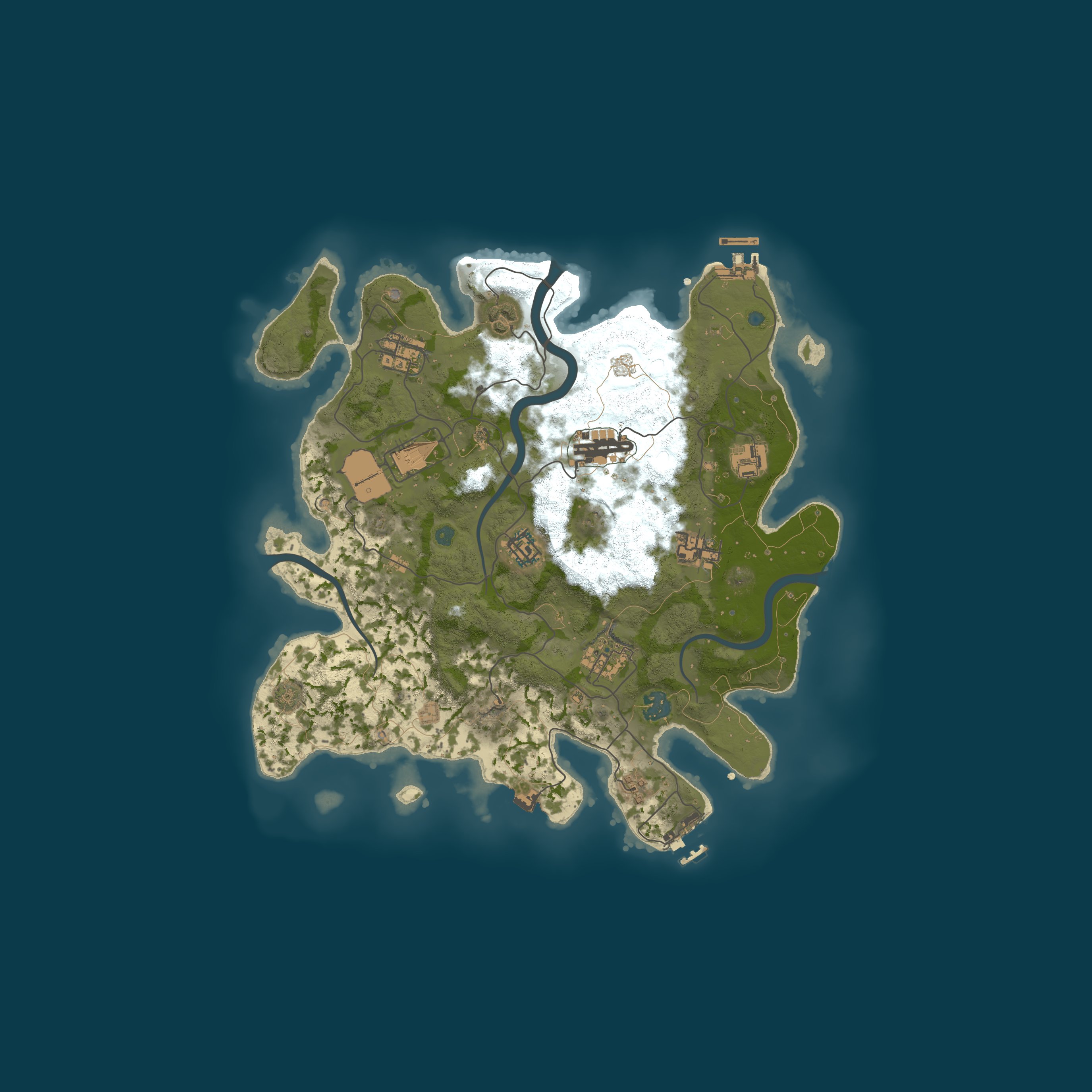 ДЛЯ СЛАБЫХ ПК, size 3500, seed 2066868167
