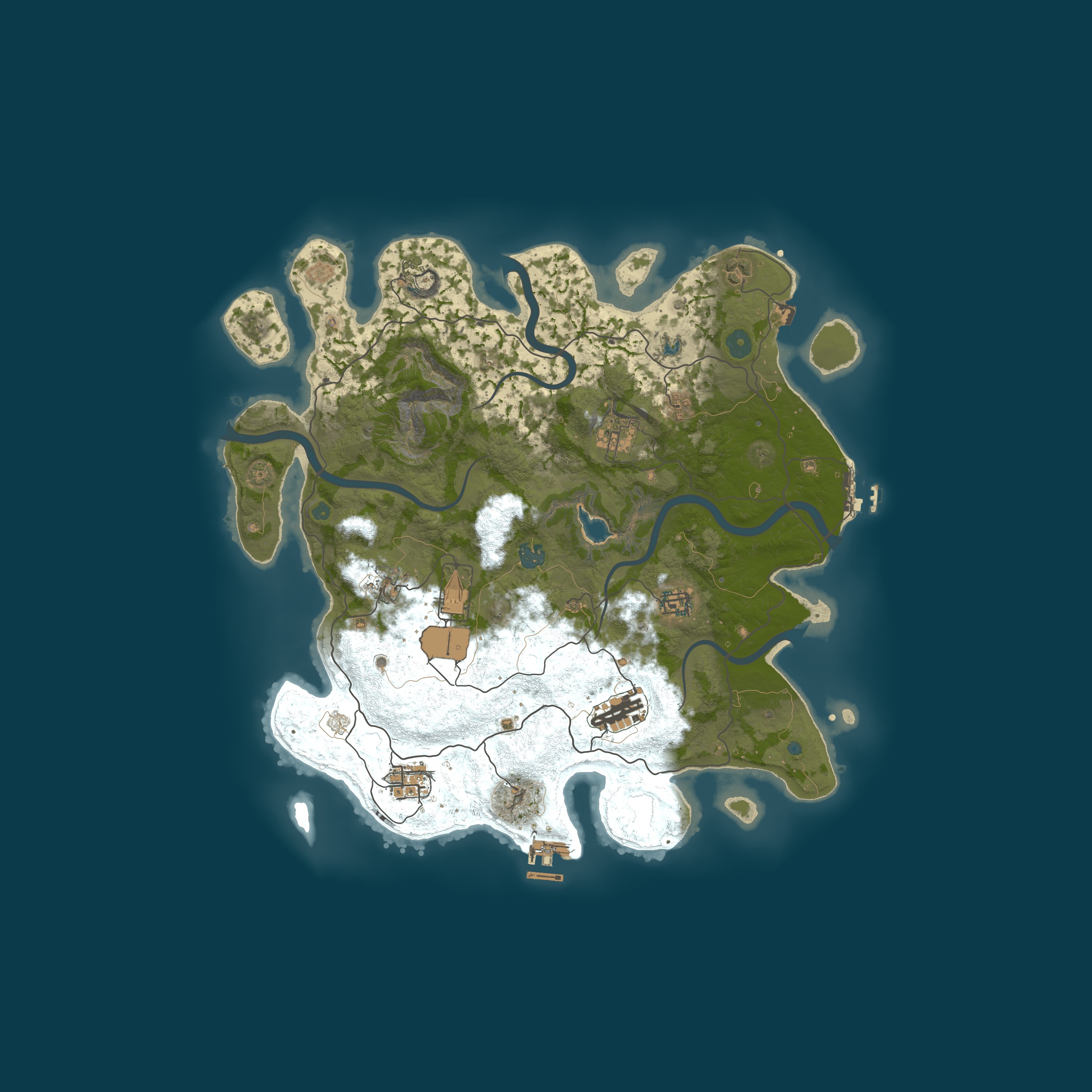 Map for [EU/DE] Vanilla+ Solo/Duo | Monthly | Low Upkeep | No BP Wipes