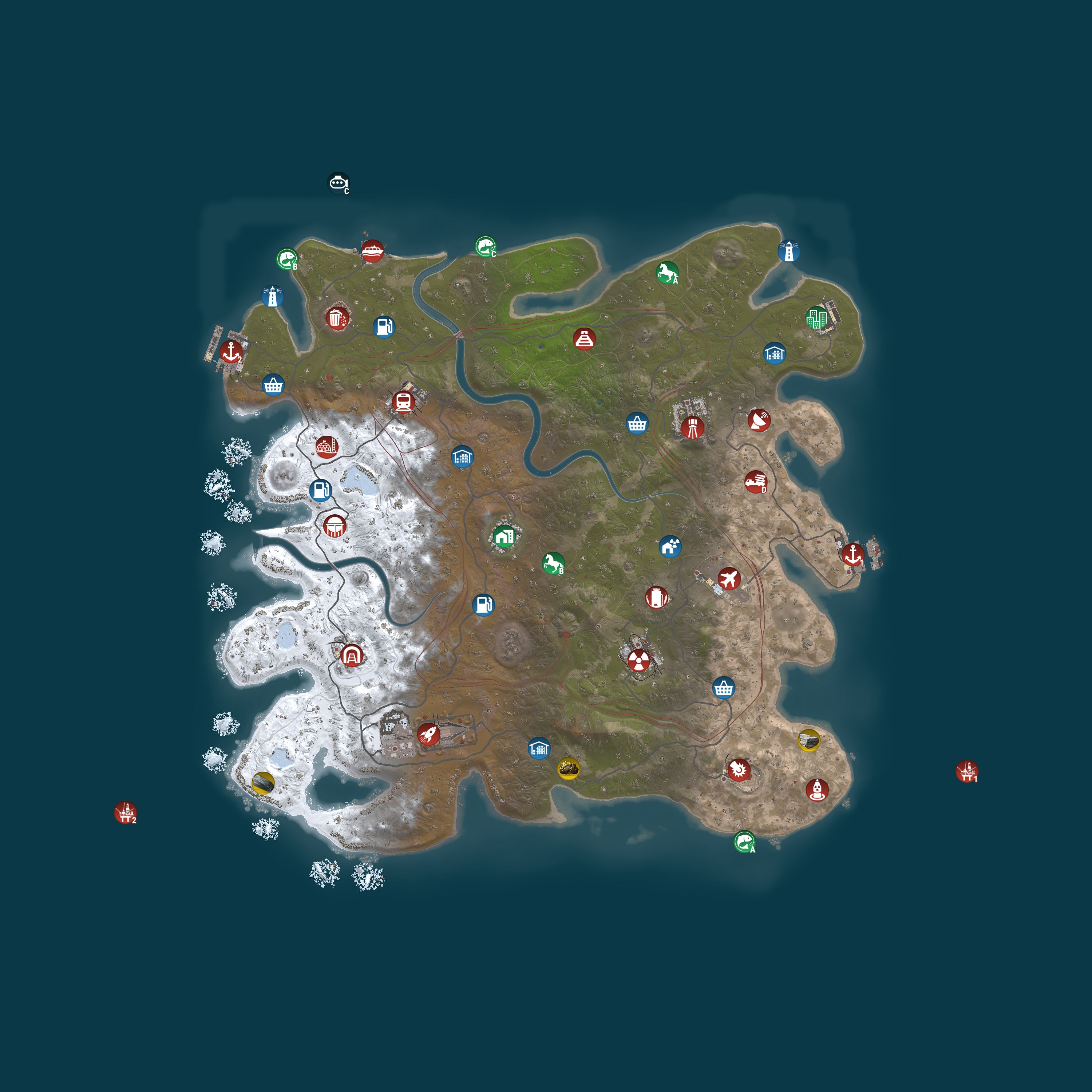 Map for Magic Rust #32 — Modded 2x (Solo/Duo) | Baйп 11.08