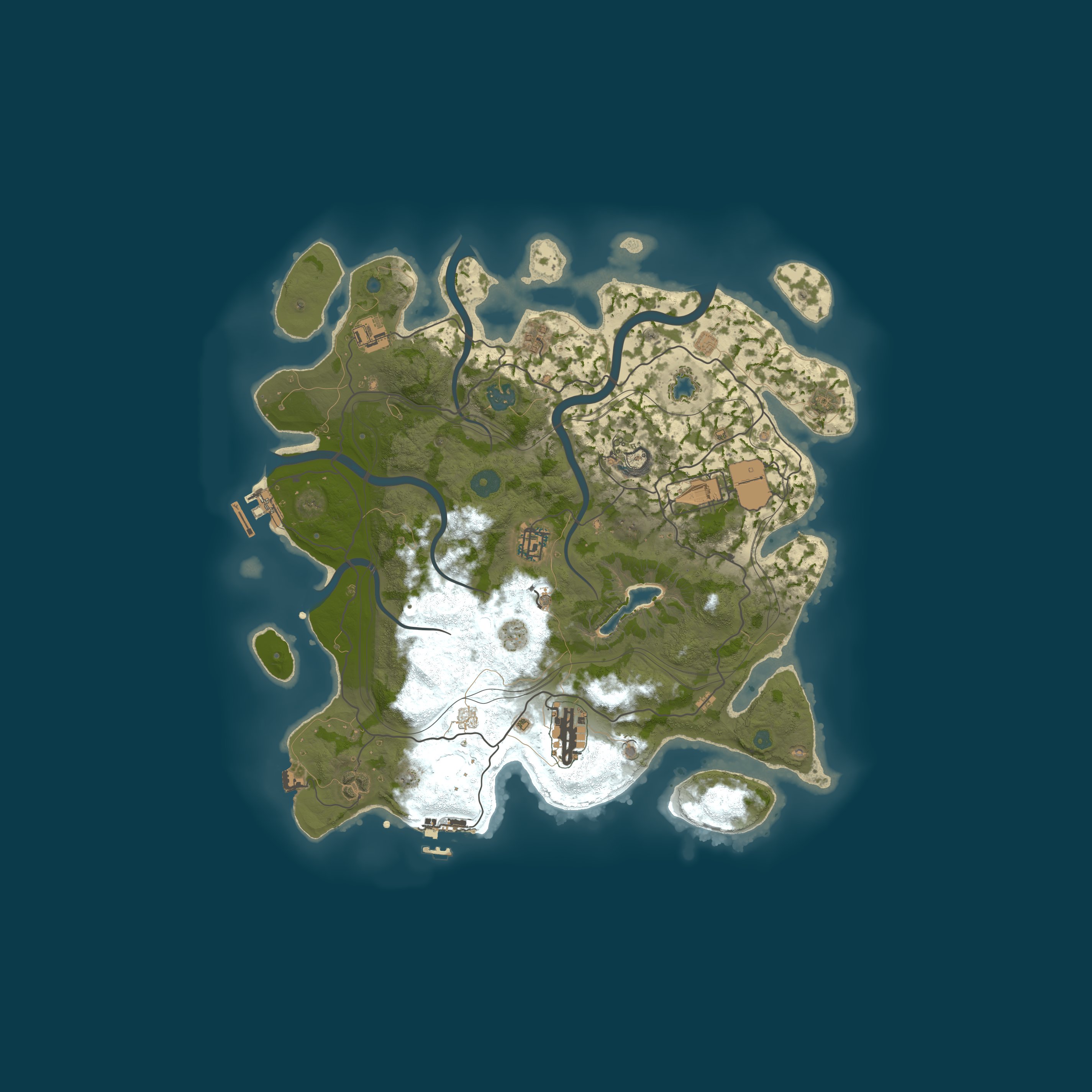 Rust map 3700/1337