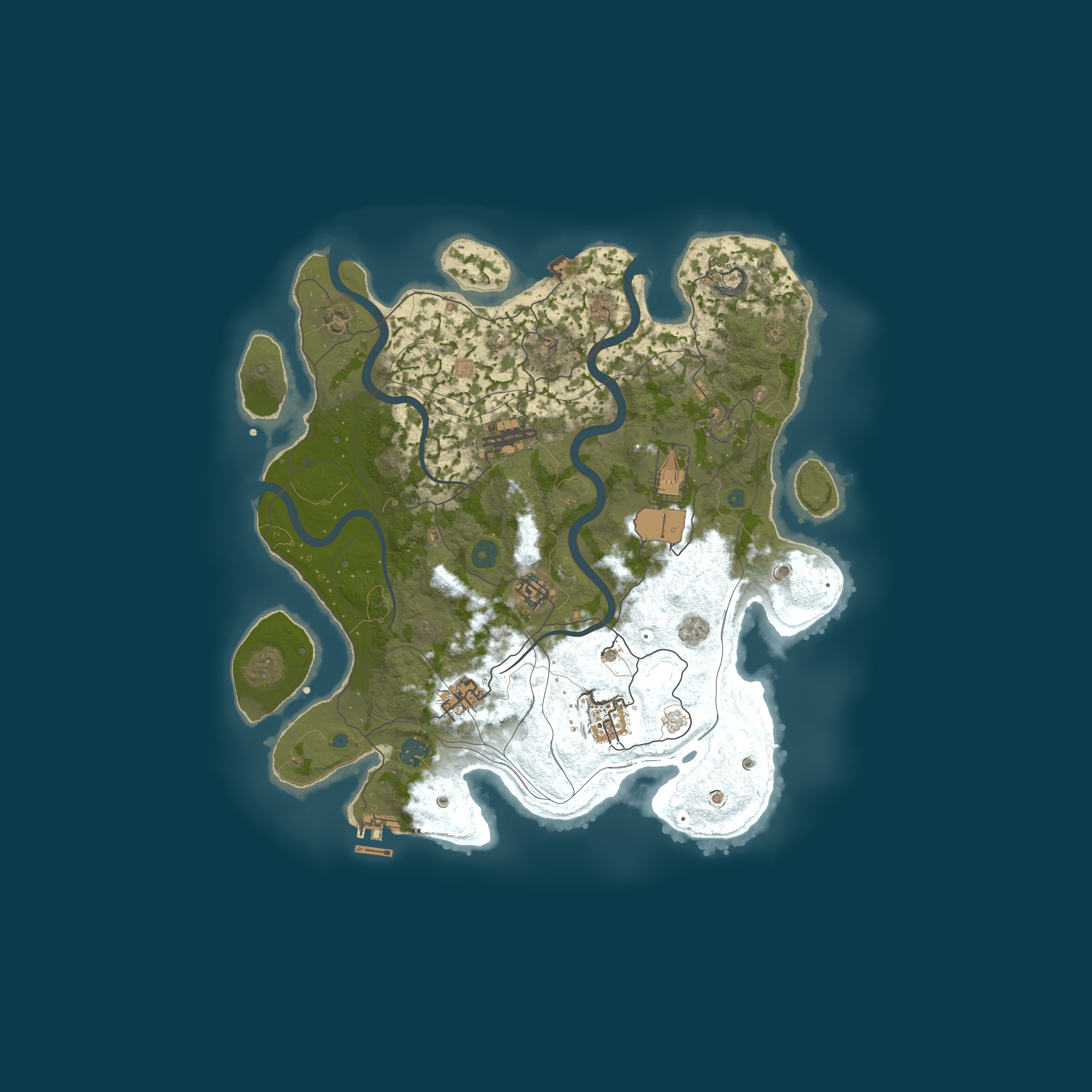 Rust map 3800/1337
