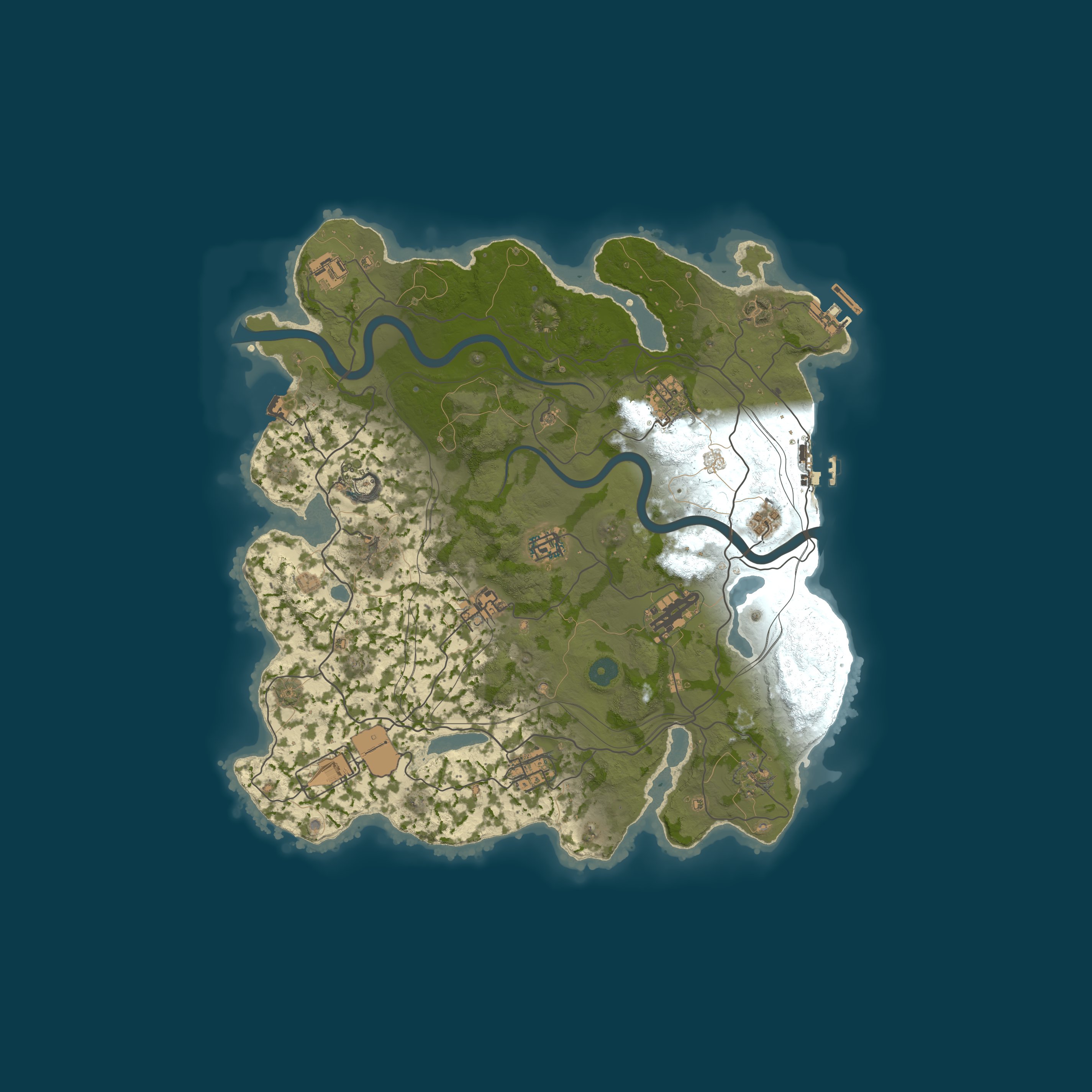 Rust map 3700/1337